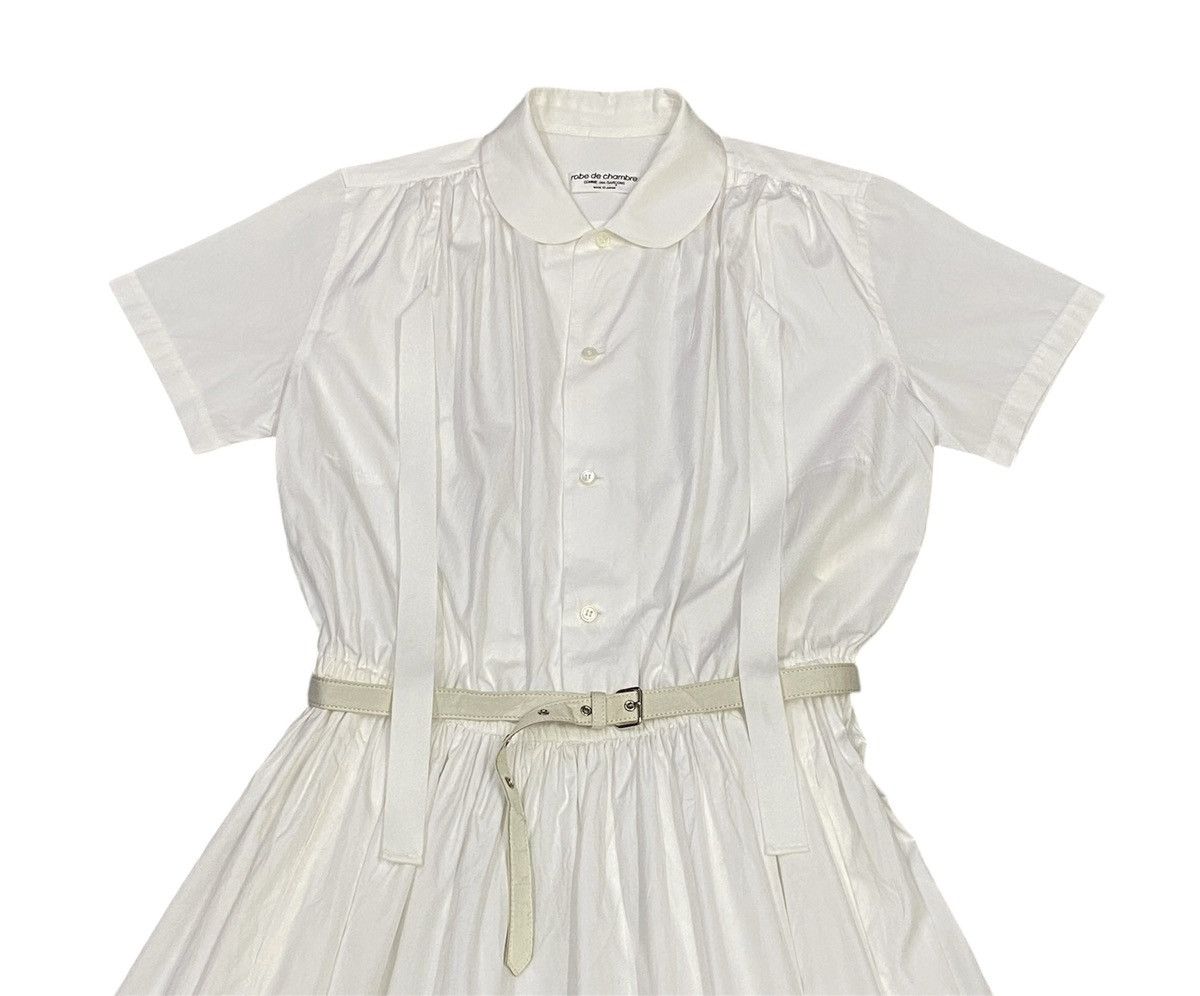 Comme des Garcons Comme Des Garçons AD2001 Cotton Poplin Midi Dress Size M / US 6-8 / IT 42-44 - 6 Thumbnail