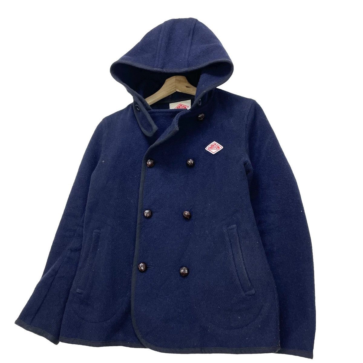 Danton × Vintage 💥Vintage Danton Hooded Jacket Size M / US 6-8 / IT 42-44 - 2 Thumbnail