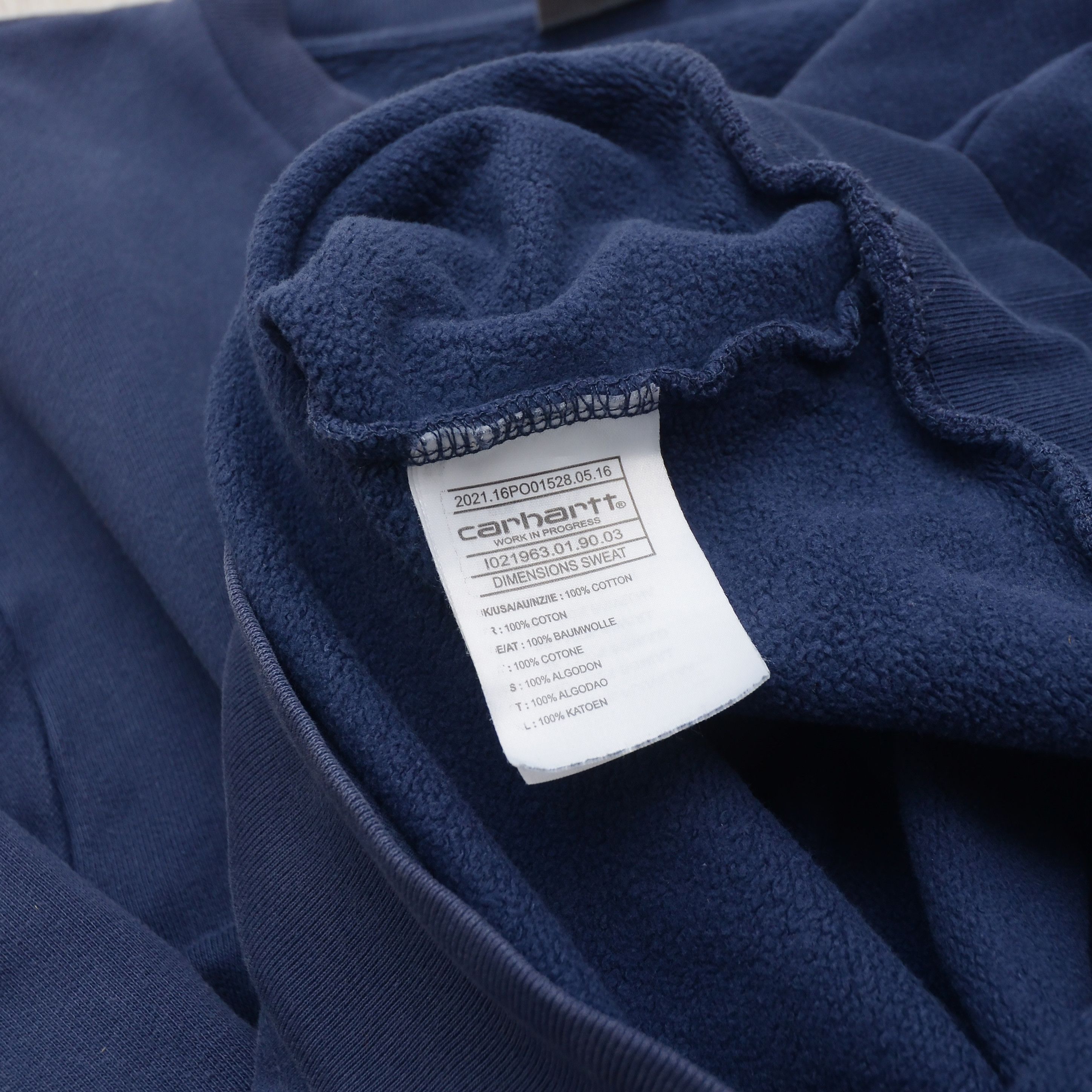 Carhartt × Carhartt Wip Carhartt Vintage Sweatshirt 00s Abstract Big Logo Streetwear Size US M / EU 48-50 / 2 - 13 Thumbnail