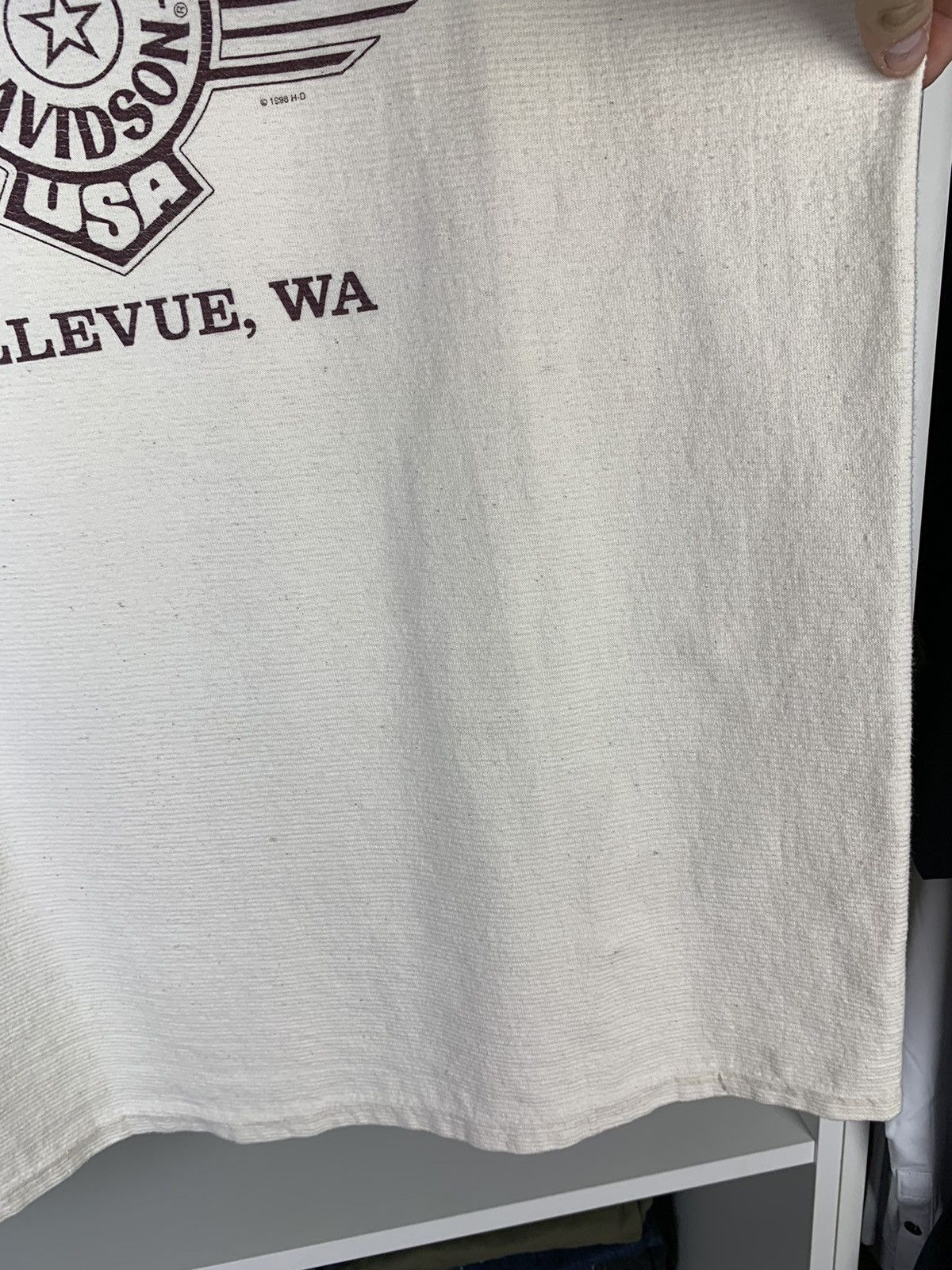 Vintage Vintage 90s Harley Davidson Eastside Made in Usa T-shirt Size US L / EU 52-54 / 3 - 25 Thumbnail