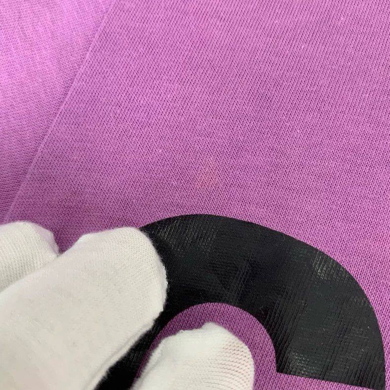 Gucci Gucci 23 new logo printed round-neck purple cotton short-sl Size US XXS / EU 40 - 8 Thumbnail