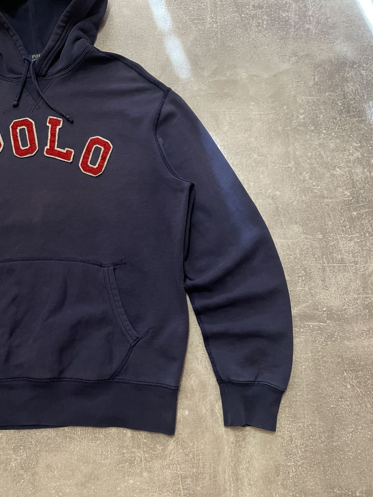 Polo Ralph Lauren Vintage Polo Ralph Lauren Big Logo Hoodie Size US L / EU 52-54 / 3 - 5 Thumbnail