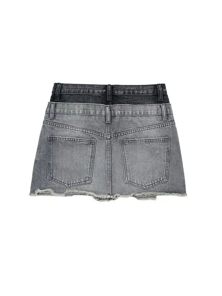 Vintage Design Streetwear Vintage Fashion Skirt y2k Size 28" / US 6 / IT 42 - 2 Thumbnail