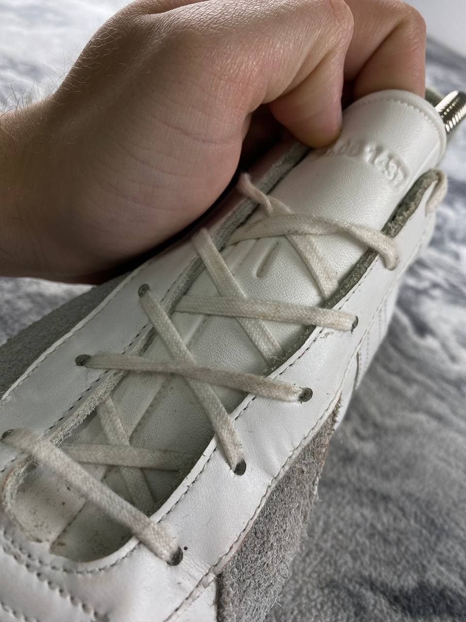 Vintage GAT BW Sport Army Trainer Bundeswehr Shoes Leather Sneakers Size US 10.5 / EU 43-44 - 9 Thumbnail