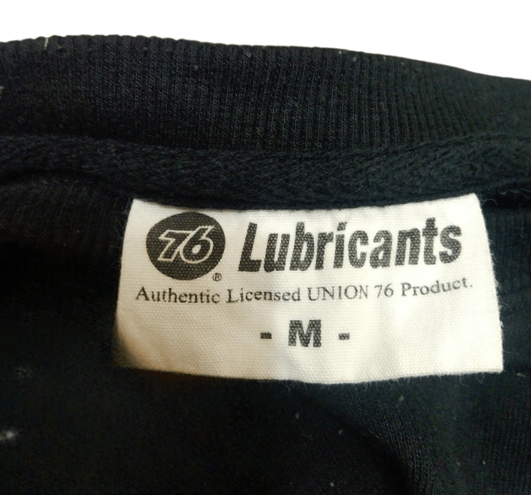 Japanese Brand × Vintage Vintage 76 Lubricants Black Sweatshirt Size US M / EU 48-50 / 2 - 4 Thumbnail