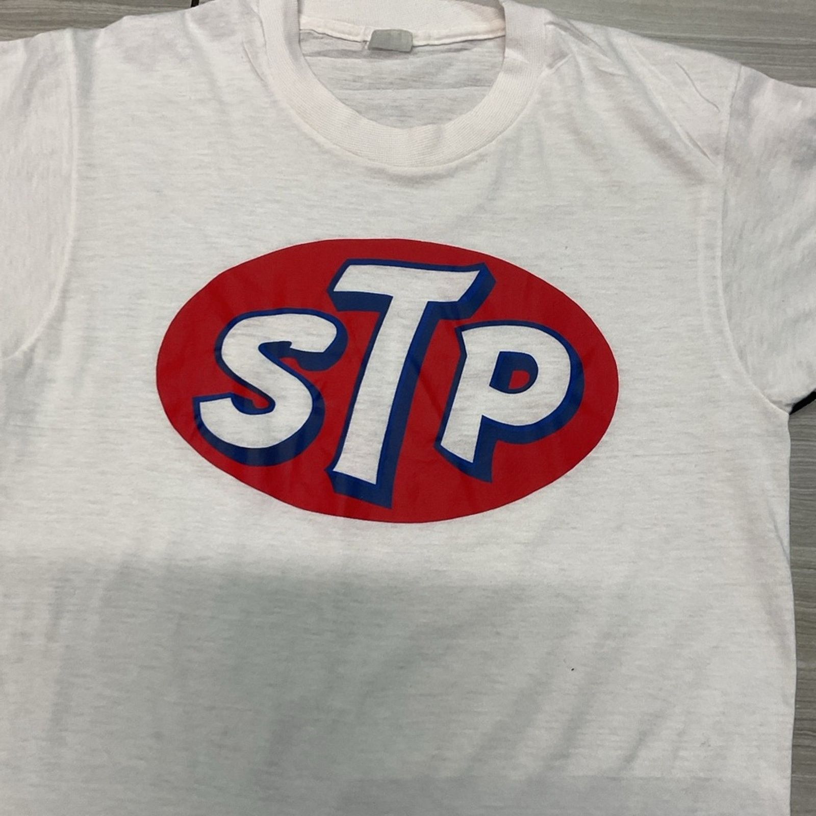 Vintage Vintage 70’s Deadstock STP T-Shirt Size US M / EU 48-50 / 2 - 5 Thumbnail
