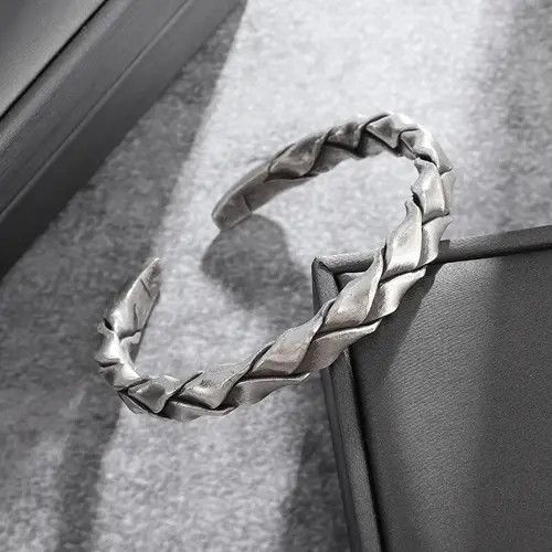 Jewelry × Vintage Knot Open Bracelet Size ONE SIZE - 4 Thumbnail