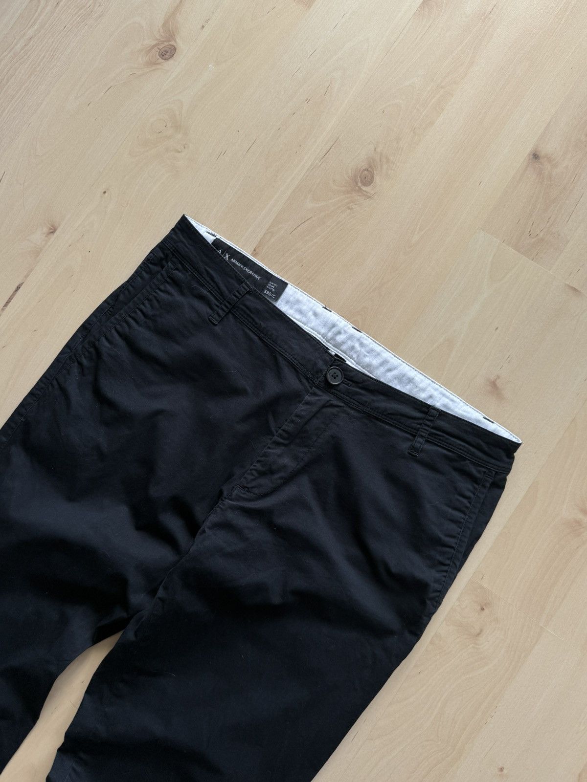 Armani Exchange Armani Exchange Chino trousers pants Size US 33 - 2 Thumbnail