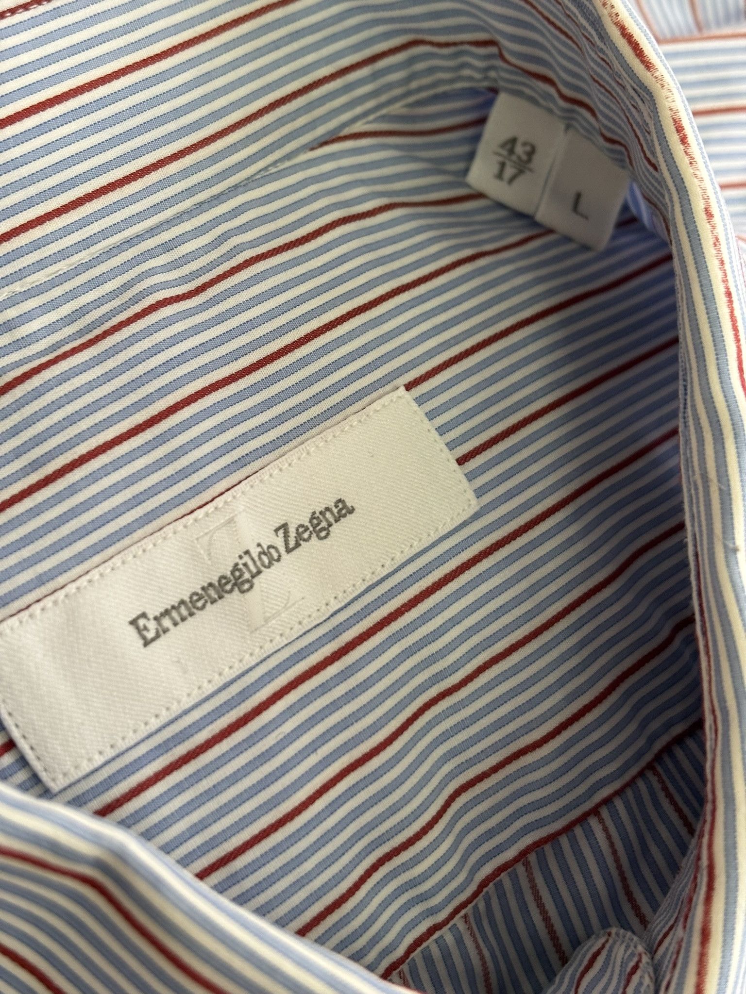 Ermenegildo Zegna Ermenegildo Zegna shirt large Size US L / EU 52-54 / 3 - 12 Thumbnail