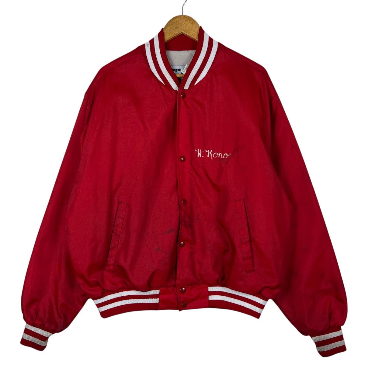 Swingster 🔥 Vintage Swinster Bomber Jacket Made In Usa Size US XL / EU 56 / 4 - 2 Thumbnail