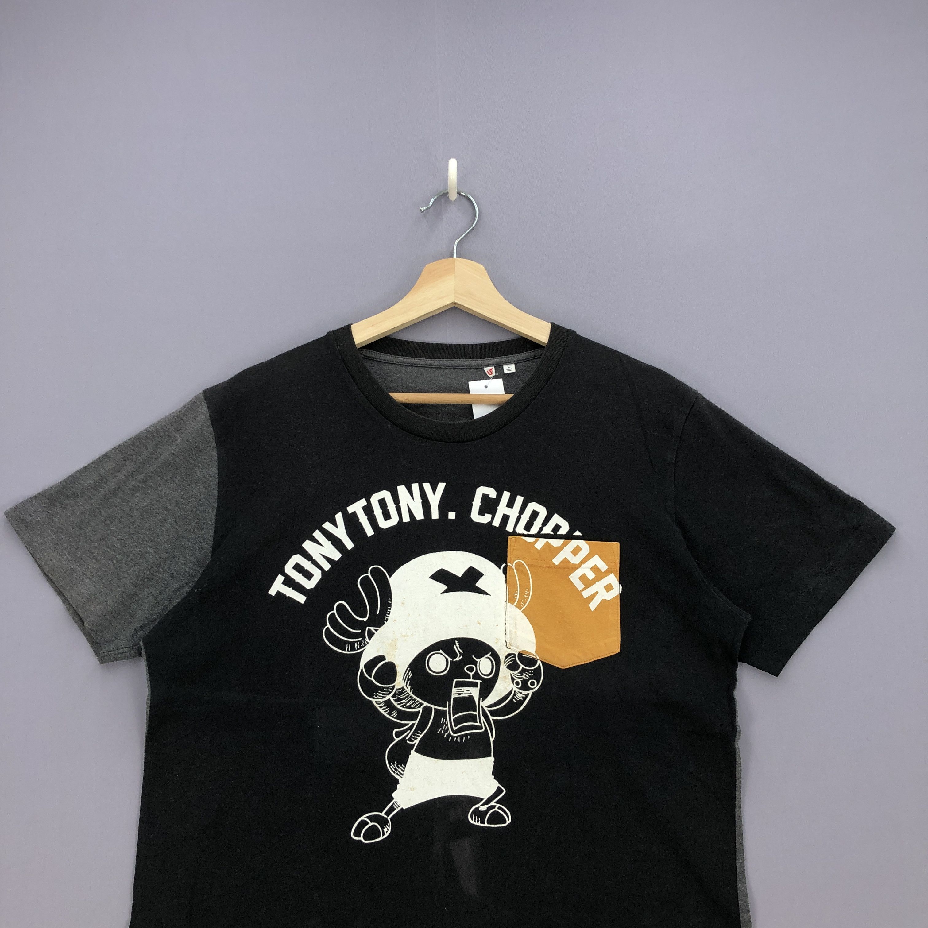 Anime One Piece T Shirt Japanese Anima Cartoon Tony Chopper Tees Size US M / EU 48-50 / 2 - 2 Thumbnail