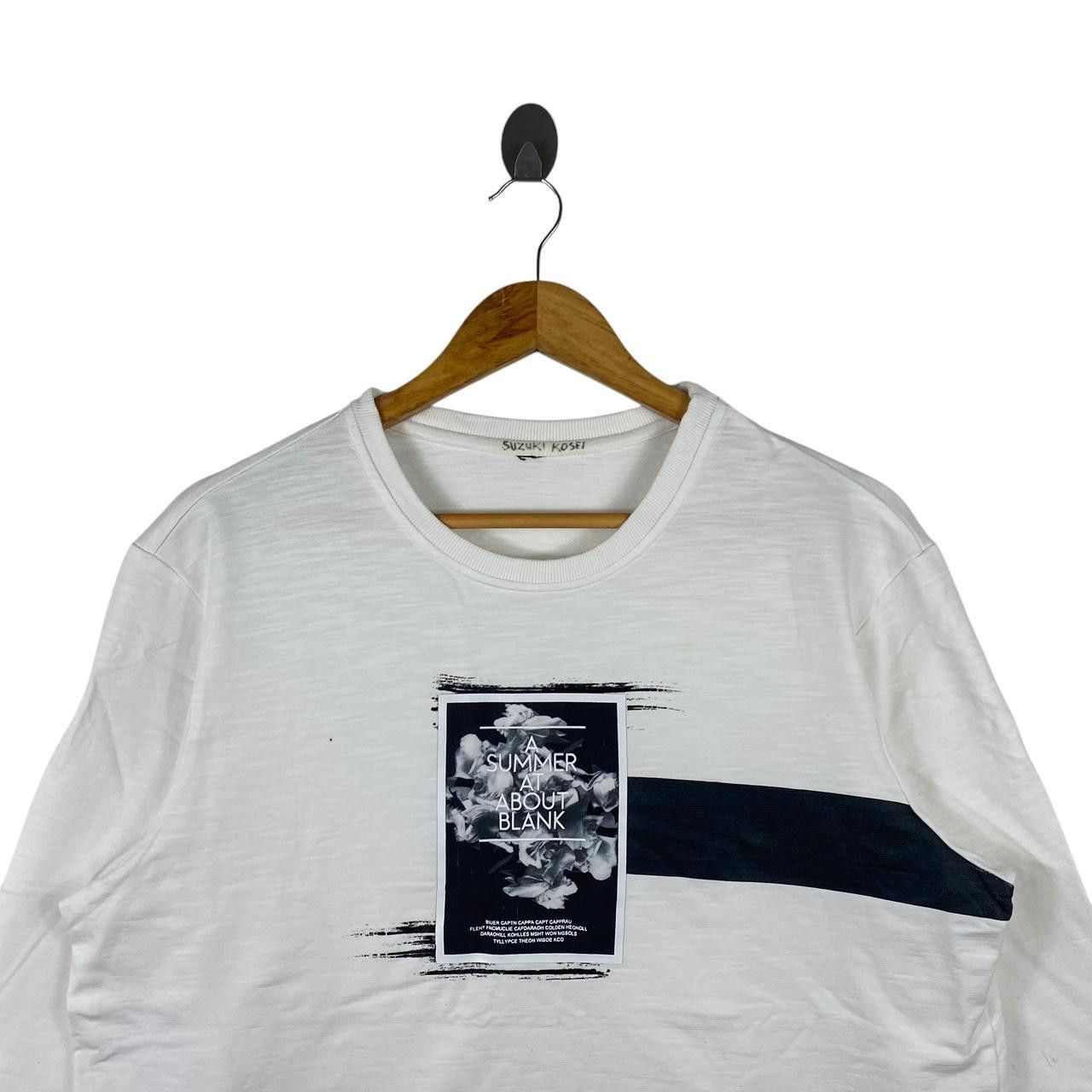 Other A SUMMER AT ABOUT BLANK Hebden 1985 Fotofolio Tee Shirt Top Size L / US 10 / IT 46 - 2 Thumbnail