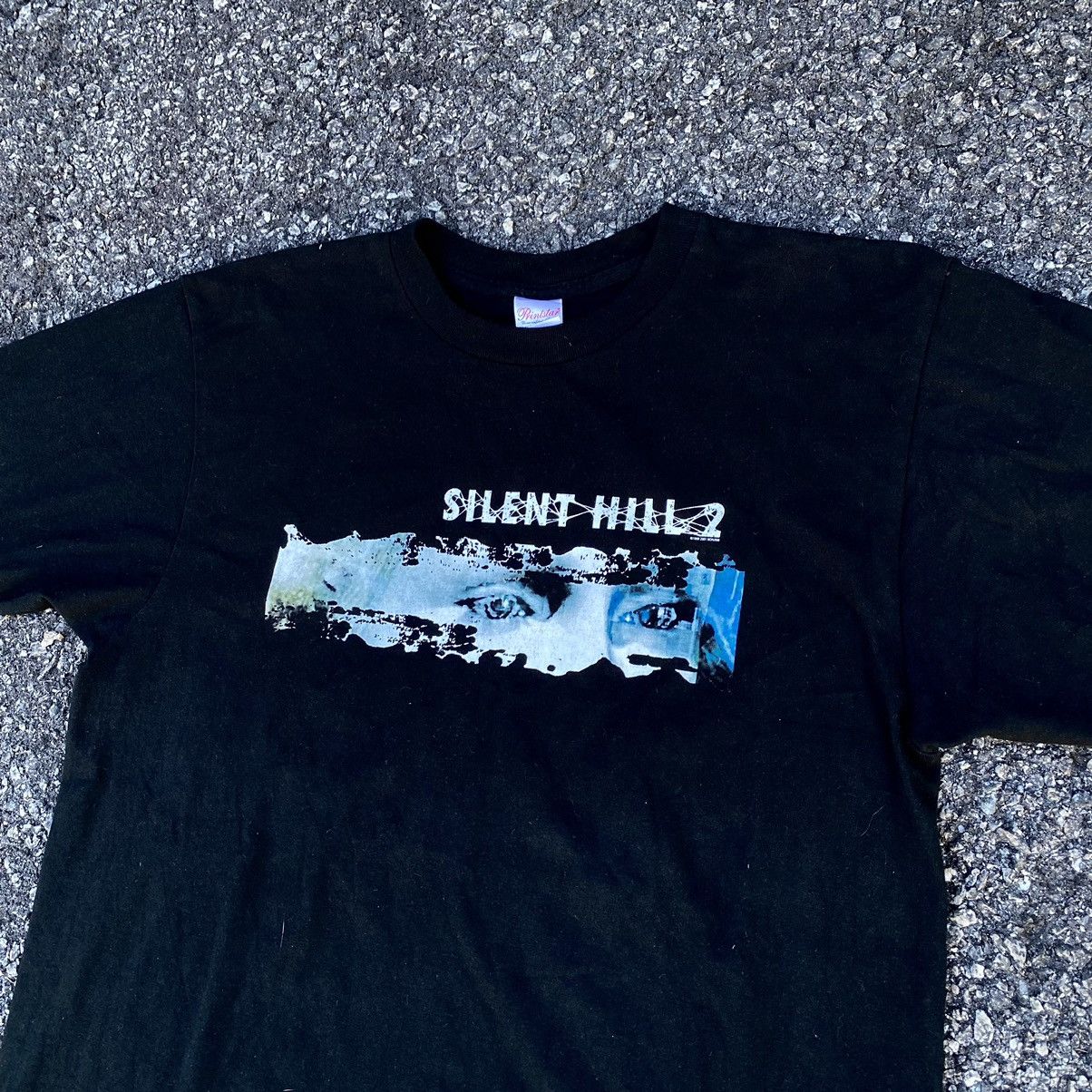 90’s silent shops hill video game promo shirt