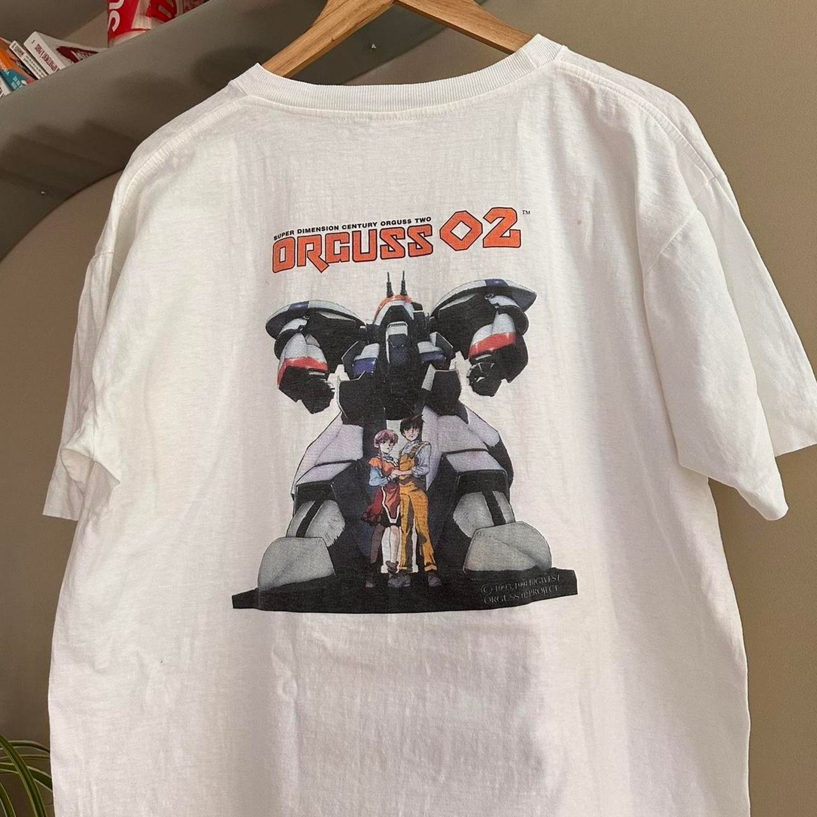 Fruit Of The Loom × Vintage Vintage The Super Dimension Century Orguss 02 Anime Shirt Size US XL / EU 56 / 4 - 2 Thumbnail