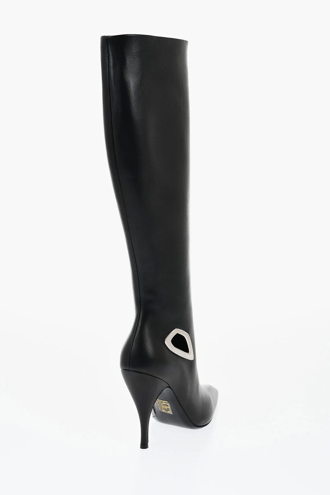 Off-White og1mm0426 High Leather Boots in Black Size US 7 / IT 37 - 2 Thumbnail