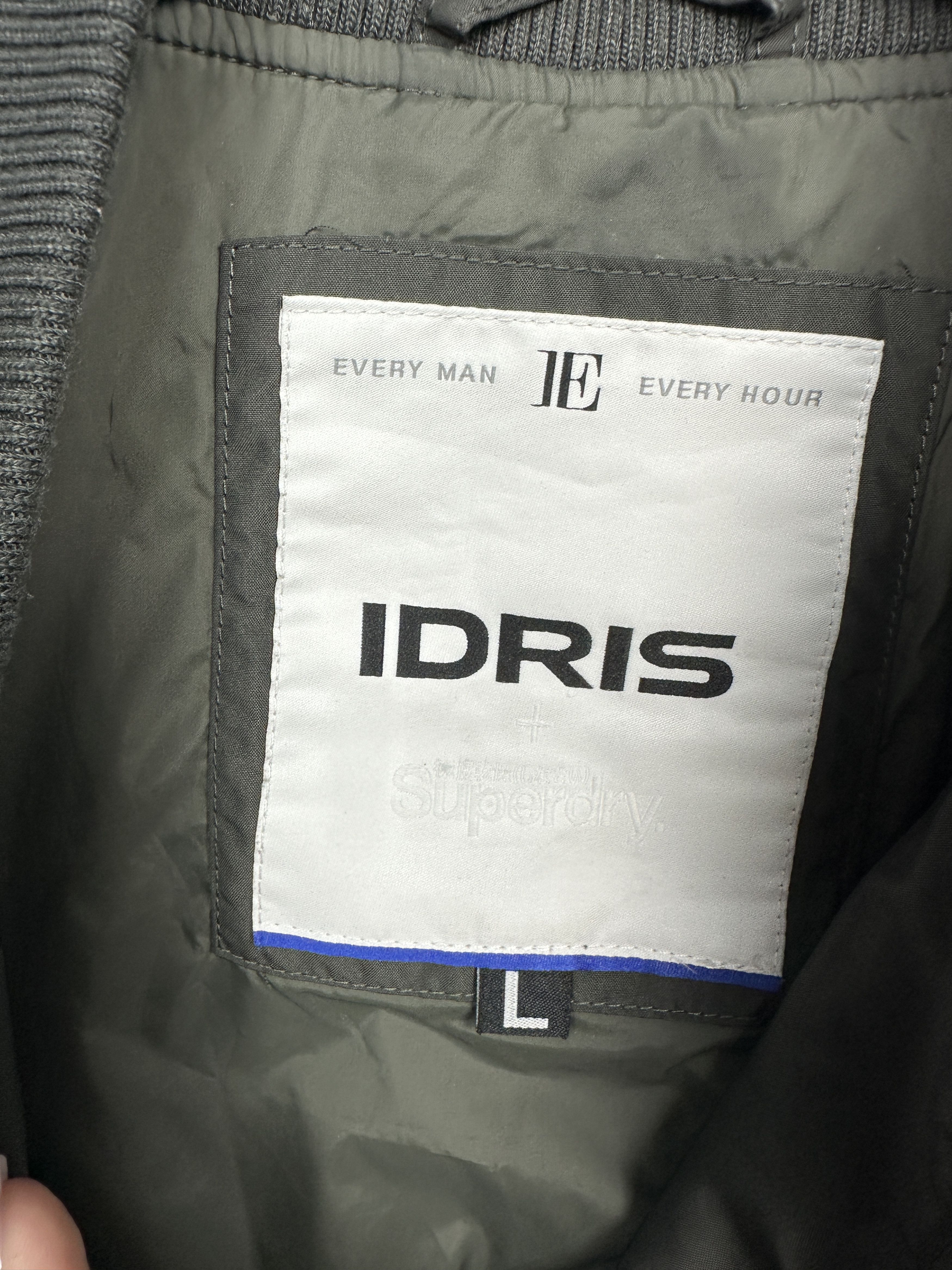 Superdry Superdry x Idris Elba Mens MA1 Nylon Bomber Jacket Size US L / EU 52-54 / 3 - 7 Thumbnail