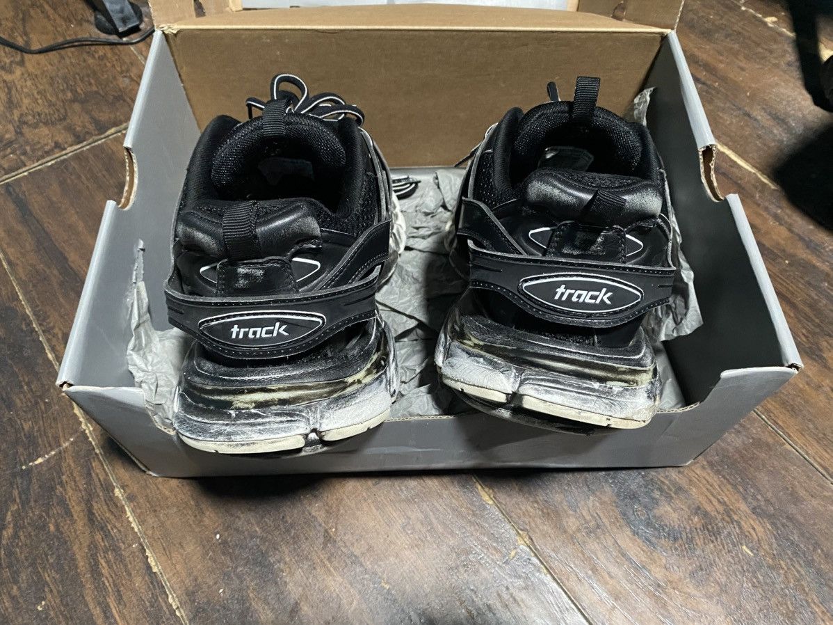 Balenciaga Faded Black Tracks Size US 10 / EU 43 - 4 Thumbnail
