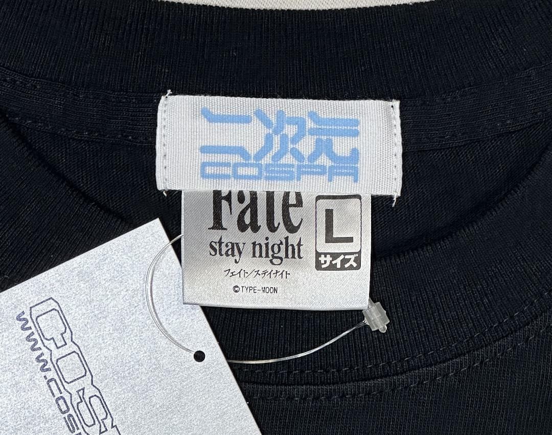 Vintage 初期 00's 新品 COSPA Fate/Stay Night Tシャツ Size US XXS / EU 40 - 3 Thumbnail