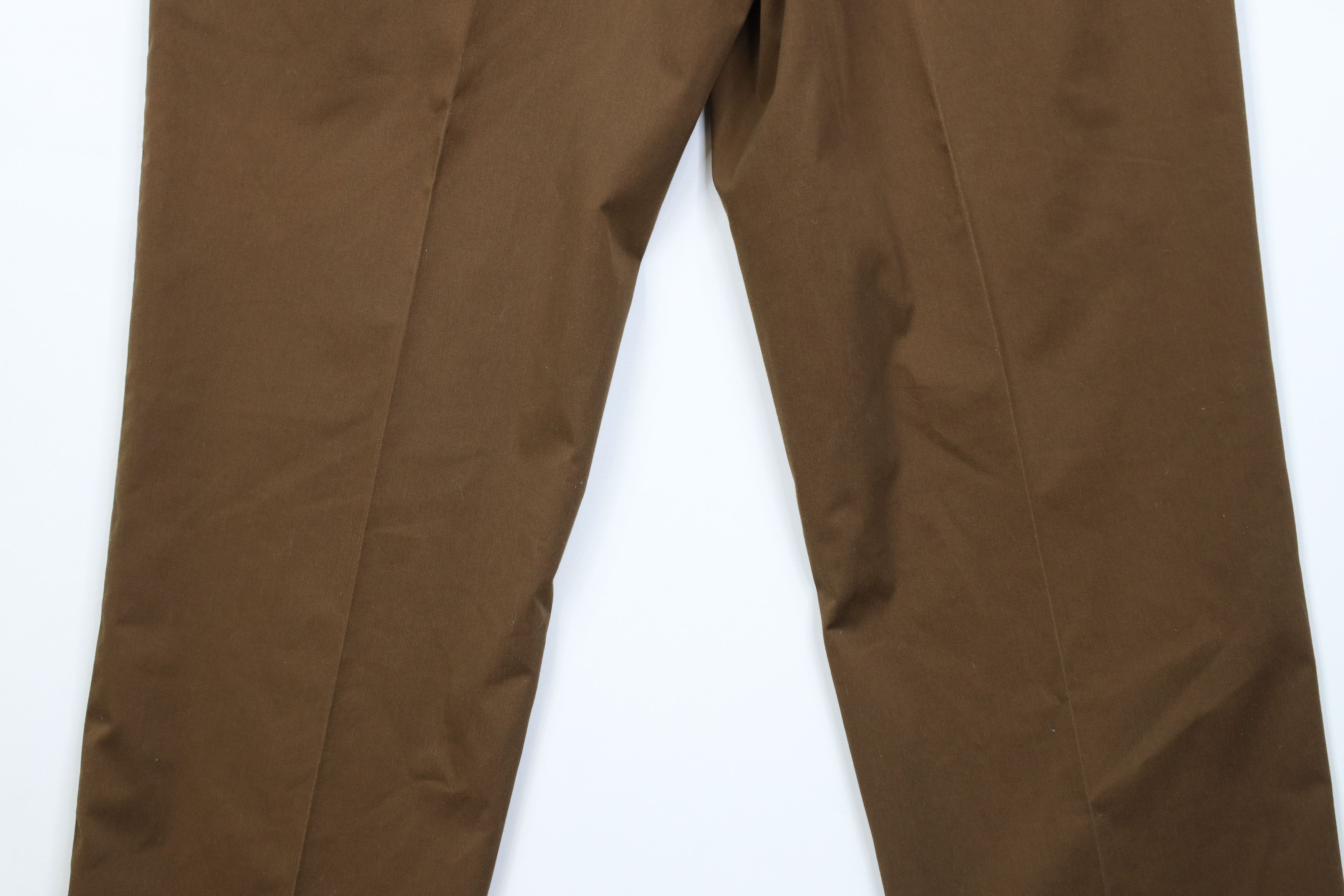 Orvis Vintage 90s Orvis Faded Wide Leg Chino Pants Trousers Brown Size US 34 / EU 50 - 11 Thumbnail