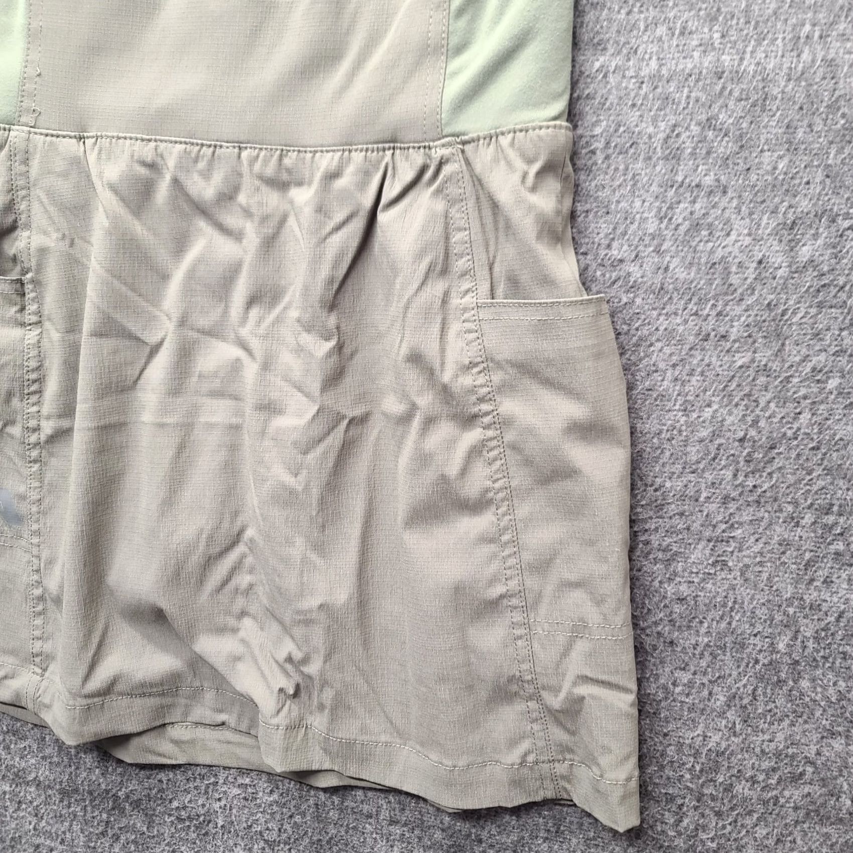 Eddie Bauer Eddie Bauer First Ascent Skirt Womens 0 Skort Regular Fit Lined Cargo Outdoors Green Nylon Spandex Microfiber Pockets Stretch Short Skort Style Size 25" / US 0 / IT 36 - 5 Thumbnail
