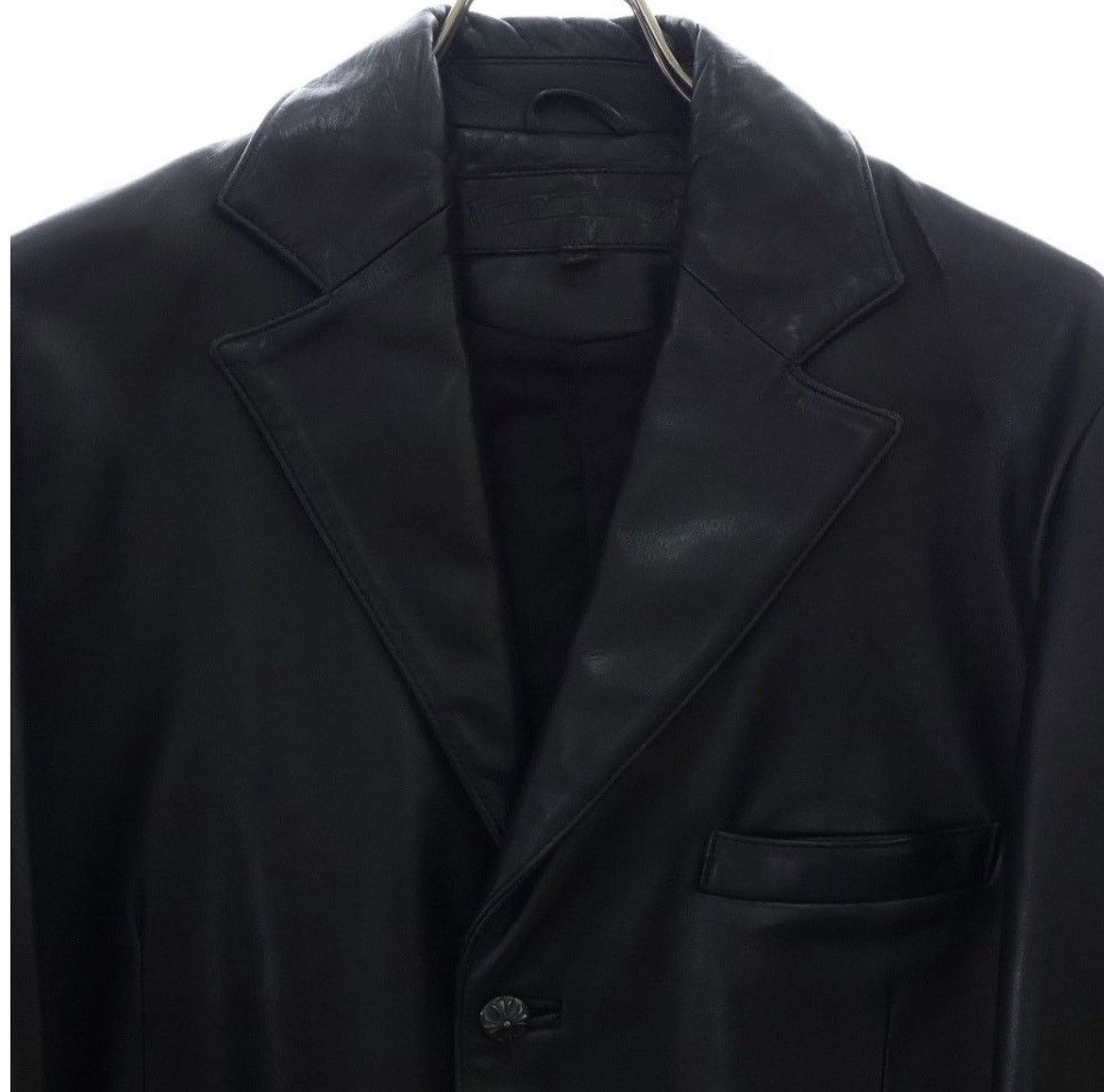 Chrome Hearts Chrome Hearts Old Cross Ball Leather Jacket Black Size US M / EU 48-50 / 2 - 3 Thumbnail