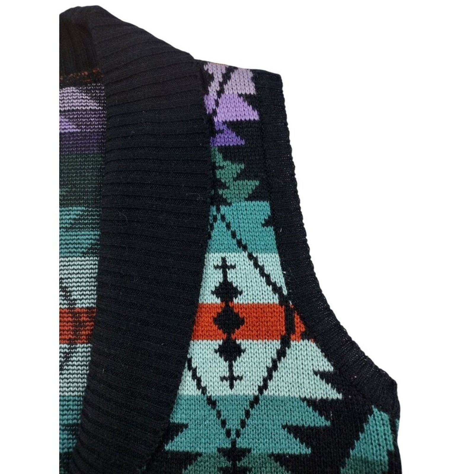 Vintage Vintage MC II Southwest Sweater Vest Size M / US 6-8 / IT 42-44 - 5 Thumbnail