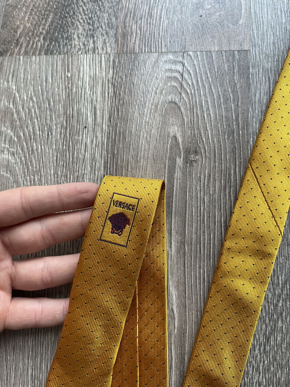 Versace Versace vintage tie 100% silk Size ONE SIZE - 9 Thumbnail