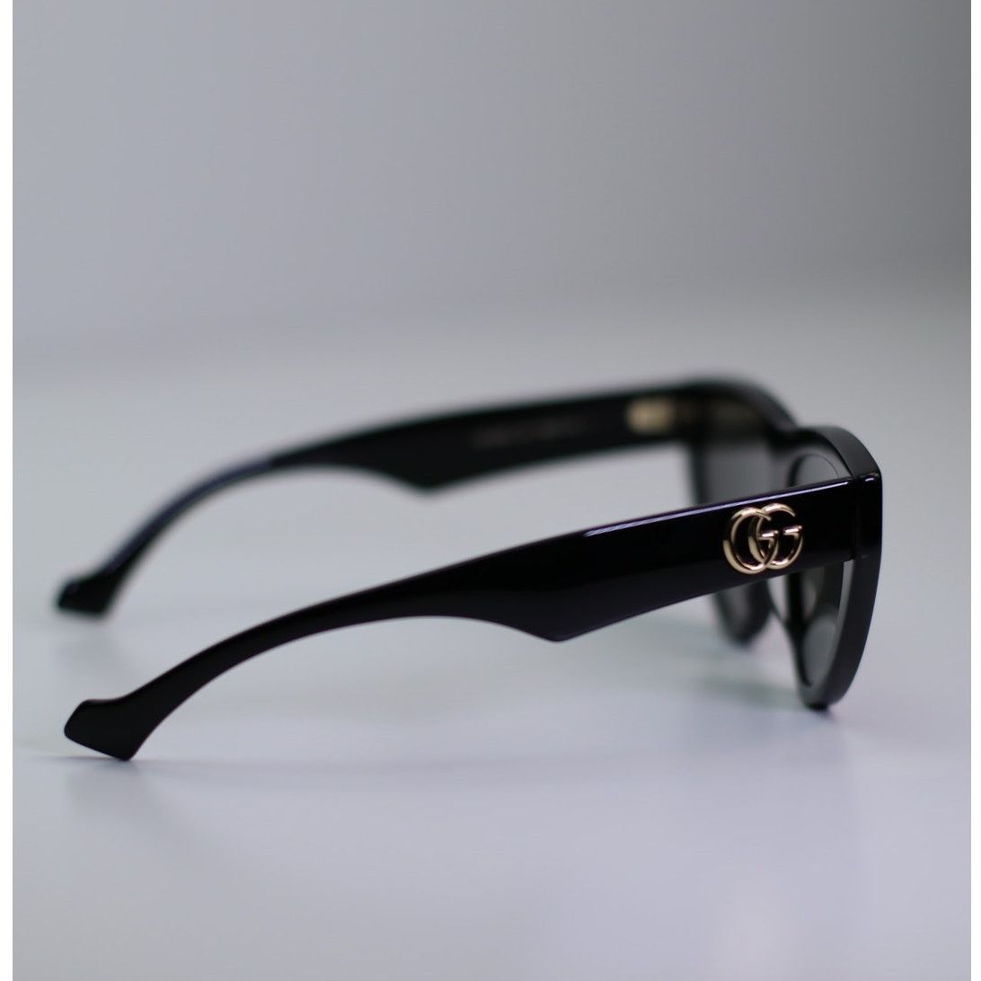 Gucci NEW Gucci Sunglasses GG1333S 001 Black Grey Women Authentic Size ONE SIZE - 6 Thumbnail