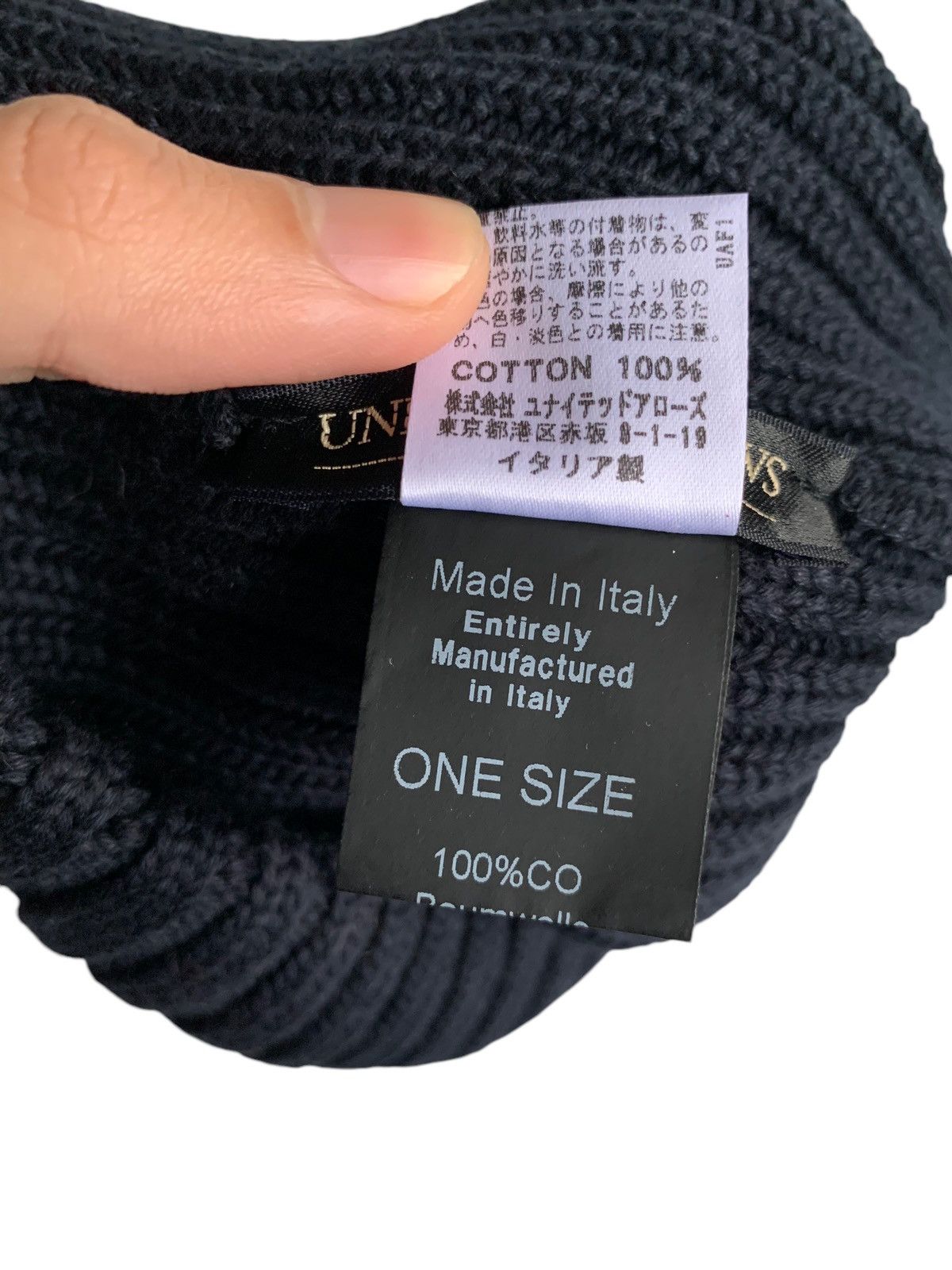 Japanese Brand × Kapital × Vintage MADE IN ITALY UNITED ARROWS WINTER SESSIONS BEANIE HATS Size ONE SIZE - 10 Thumbnail