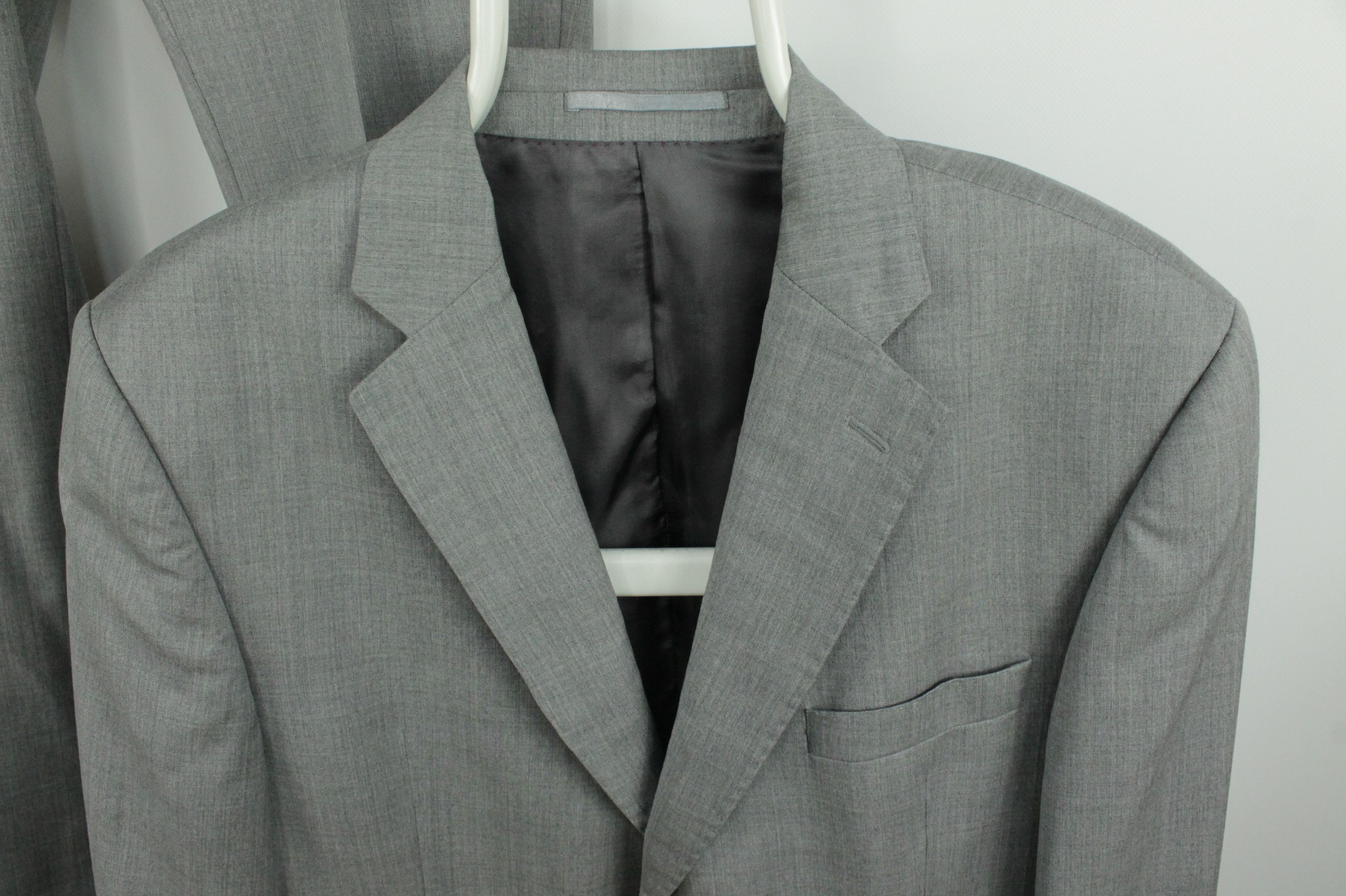 Charles Tyrwhitt Charles Tyrwhitt Gray Reda 110'S Wool Suit Men's Size 42R - 3 Thumbnail