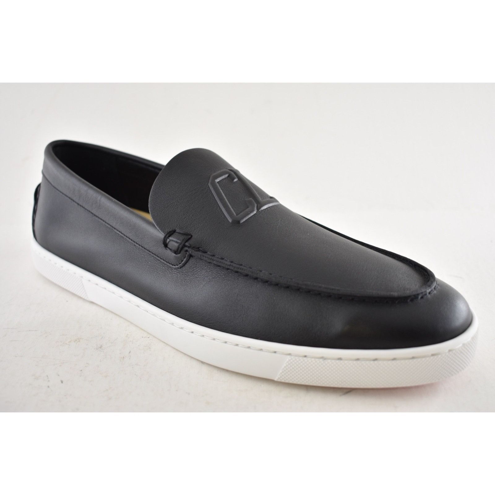 Christian Louboutin Christian Louboutin Mens Varsiboat Leather Loafer Boat 45 12 Size US 12 / EU 45 - 6 Thumbnail