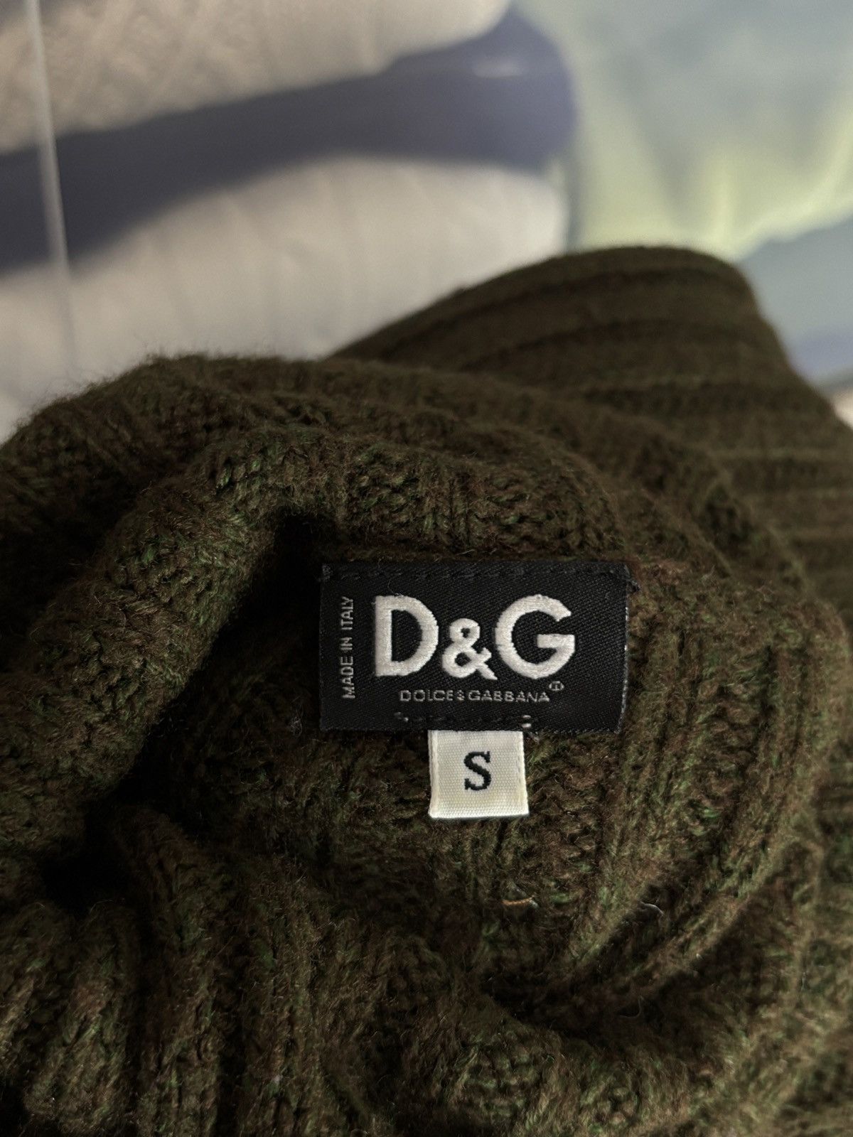 Dolce & Gabbana Dolce & Gabbana Knitted Turtleneck Vintage Sweater Rare Size S / US 4 / IT 40 - 8 Thumbnail