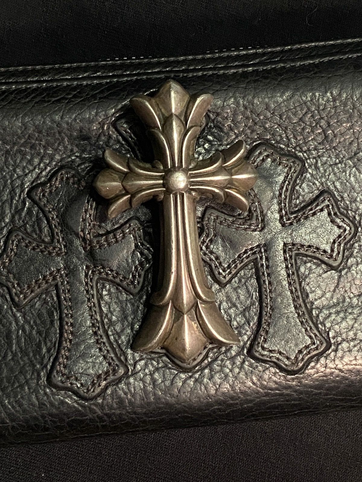 Chrome Hearts OVERSIZED LARGE - Double Cross Pendant Necklace Size ONE SIZE - 2 Thumbnail