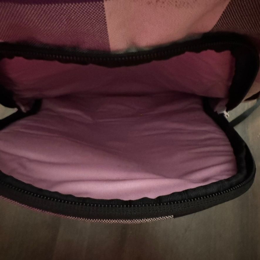 Dakine Dakine Purple Plaid Backpack Floral Lining Laptop Sleeve Size ONE SIZE - 5 Thumbnail
