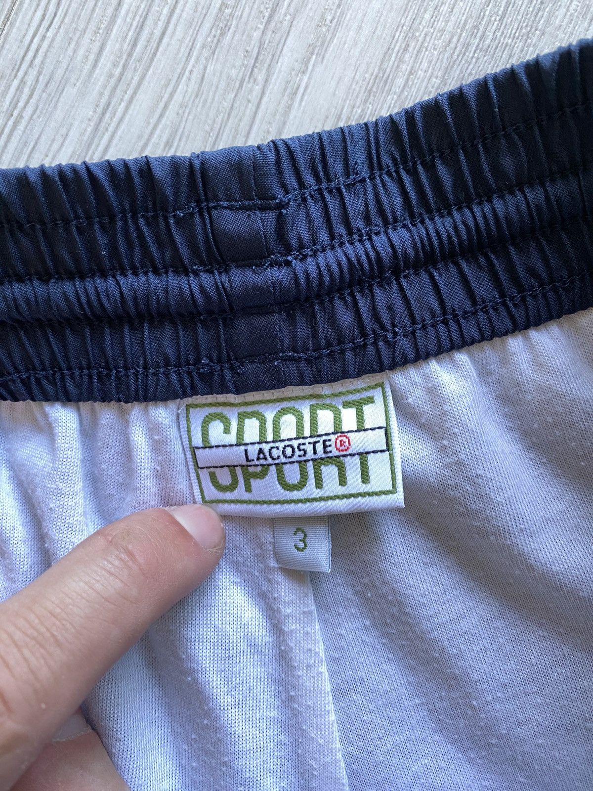 Lacoste × Vintage Vintage Swim Shorts Lacoste Sport Size US 32 / EU 48 - 5 Thumbnail