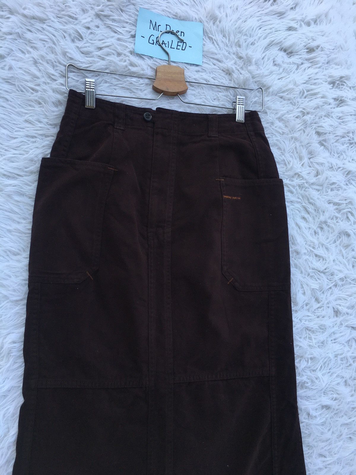 Hai Sporting Gear Rare Vintage Hai Sporting Gear Velvet Maxi Skirt Size 27" / US 4 / IT 40 - 6 Thumbnail