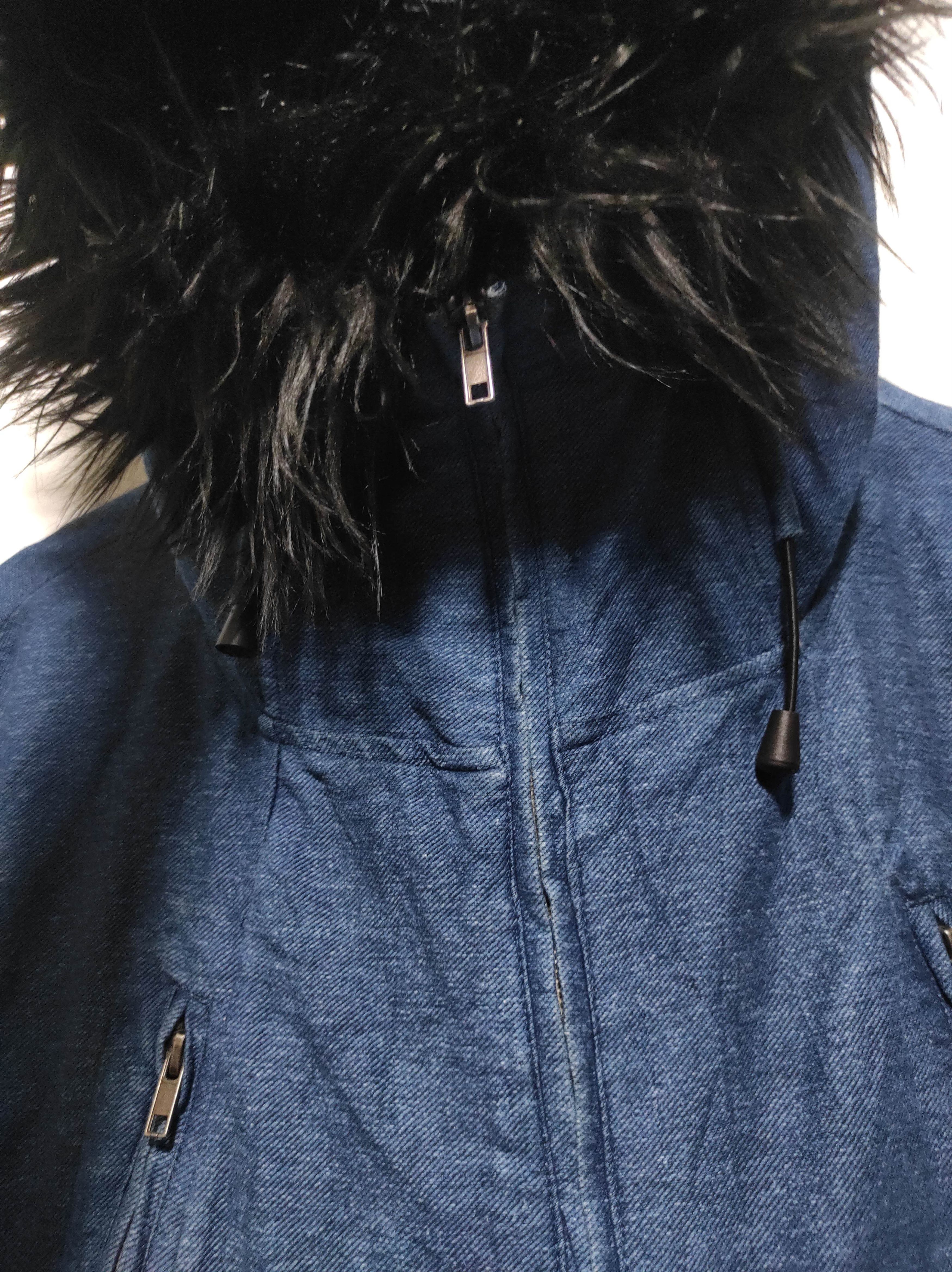If Six Was Nine Confirm Denim Double Zip Fur Hoodie LGB IfSixWasNine style Size US M / EU 48-50 / 2 - 8 Thumbnail
