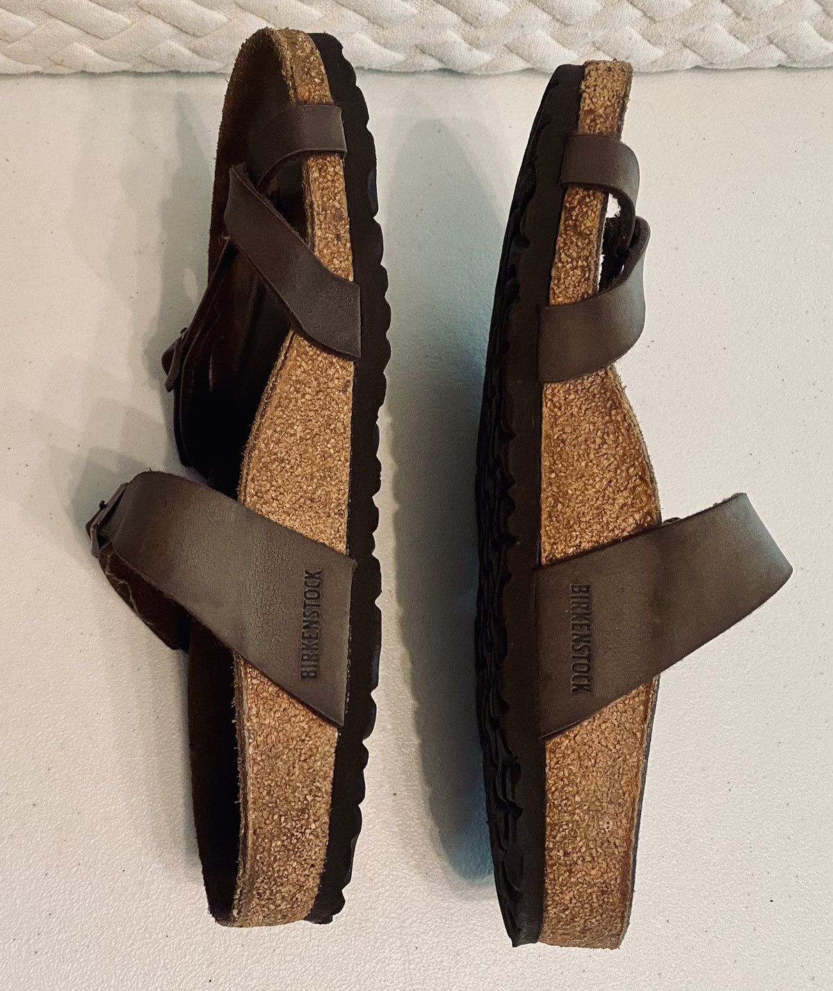 Birkenstock BIRKENSTOCK 🇩🇪 Women's Mayari Sandals Mocha Brown 39 8 US VGC Size US 8 / IT 38 - 5 Thumbnail