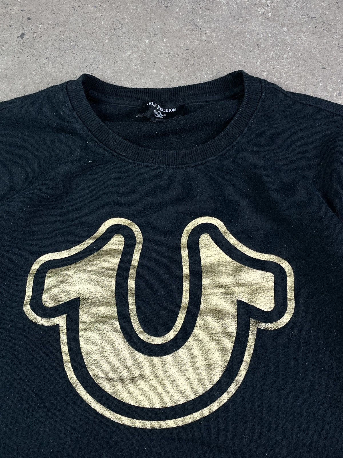 True Religion × Vintage Vintage Y2K True Religion big logo swag drip Sweatshirt Size US L / EU 52-54 / 3 - 2 Thumbnail