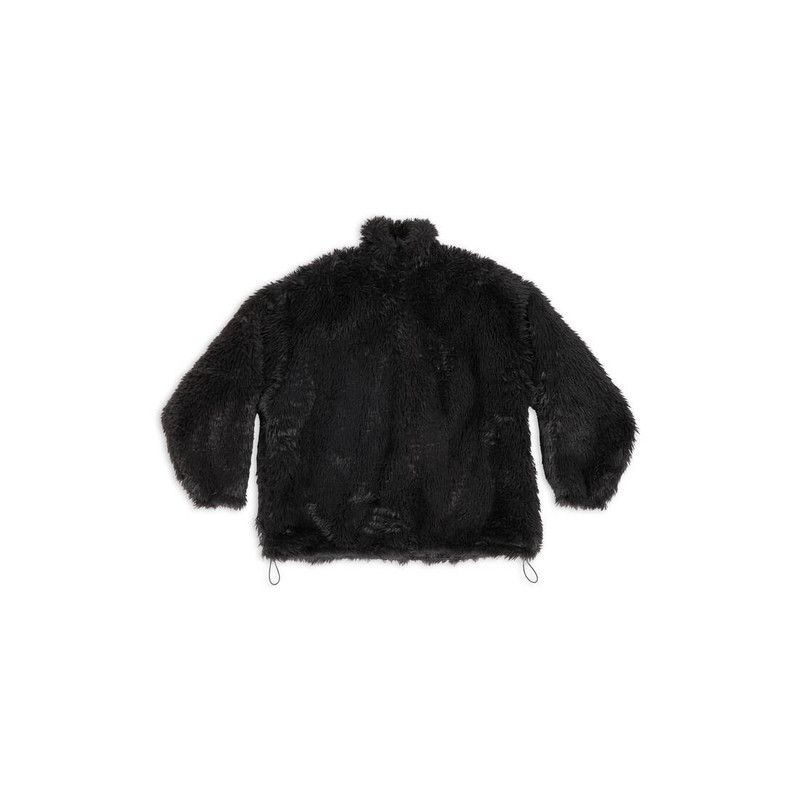 Balenciaga o1mt1gz0226 Zip-Up Jacket In Black Size XL / US 12-14 / IT 48-50 - 1 Thumbnail