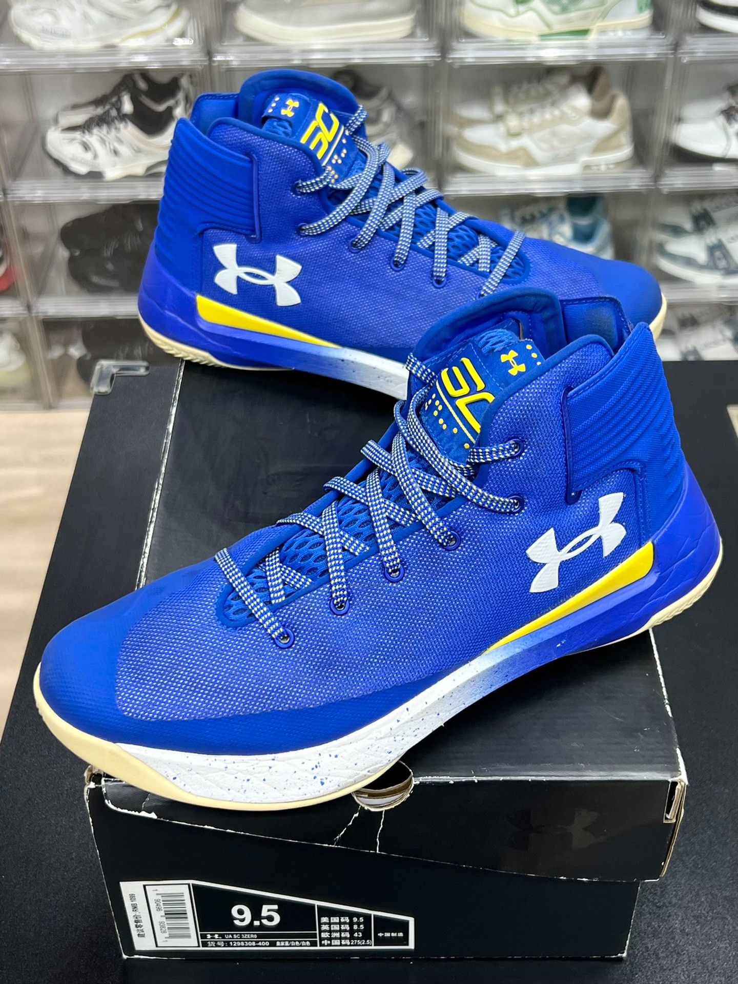 Under Armour Under Armour Blue Lowtop Sneakers 10 Men Size US 10 / EU 43 - 1 Thumbnail
