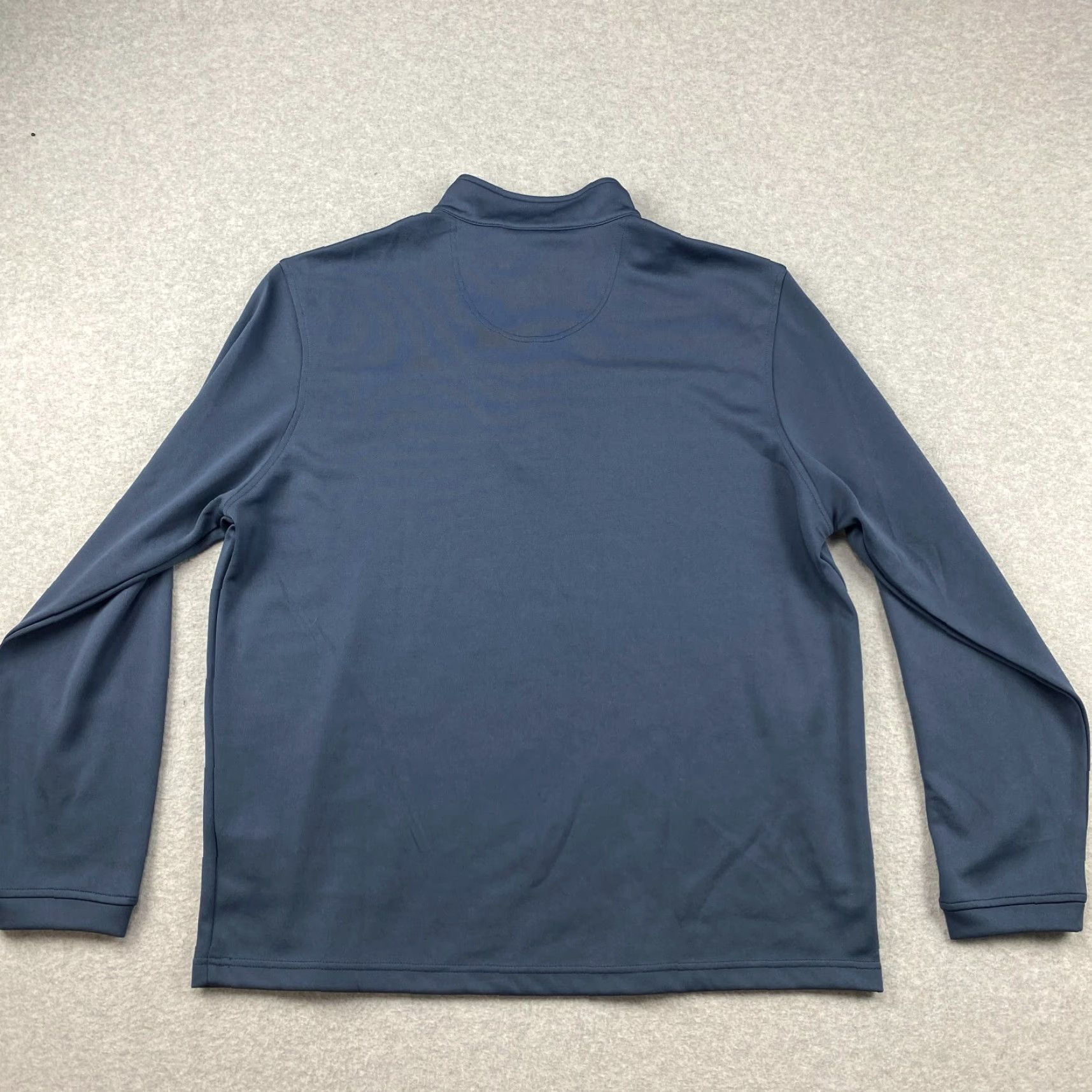 Vintage Pebble Beach Mens Sweatshirt 2XL Blue Camo Dry Luxe Performance 1/4 Zip Pullover Size US XXL / EU 58 / 5 - 3 Thumbnail