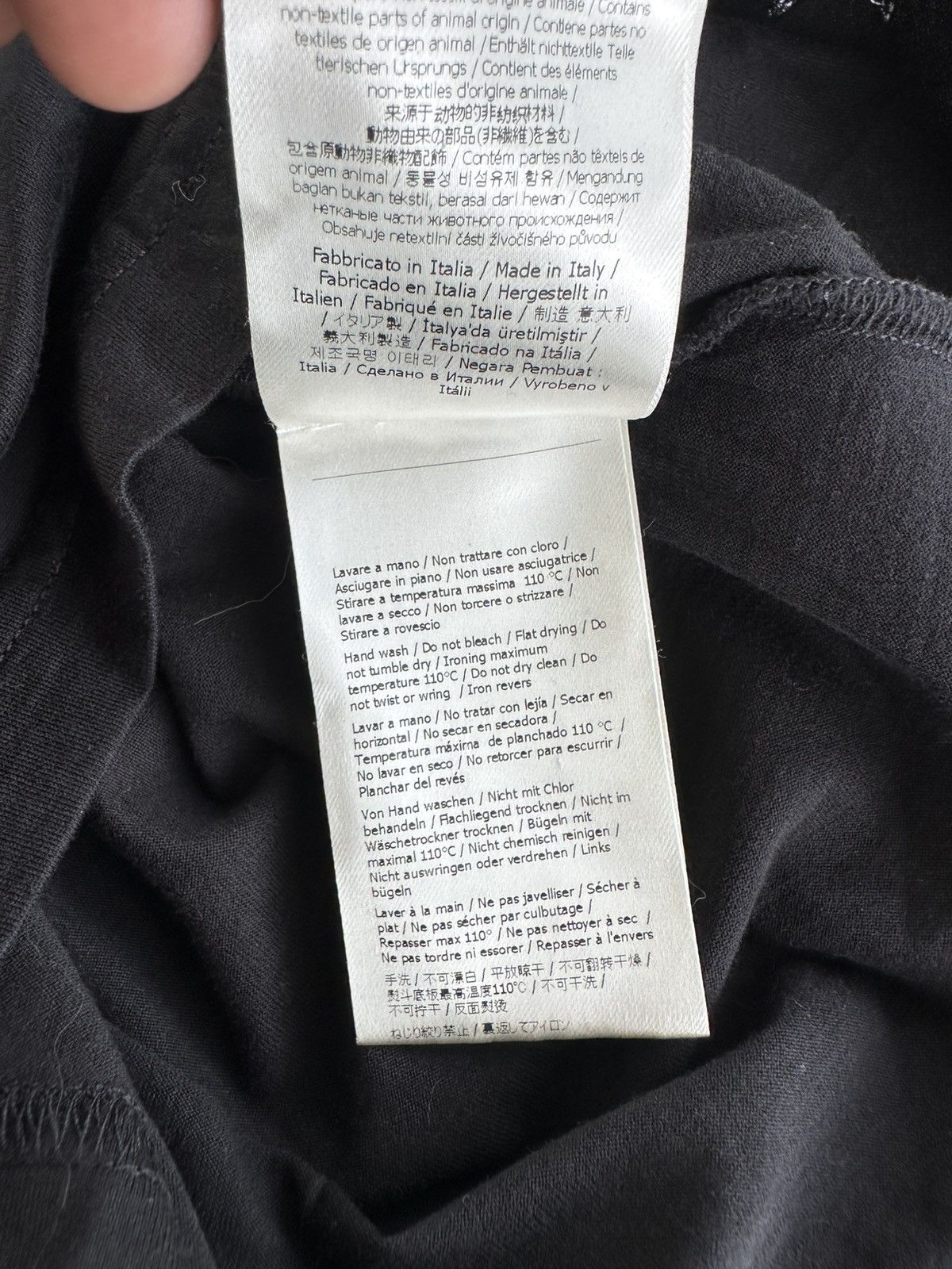 Fendi × Karl Lagerfeld Fendi Karl Loves Fendi Black Tee Size US S / EU 44-46 / 1 - 8 Thumbnail
