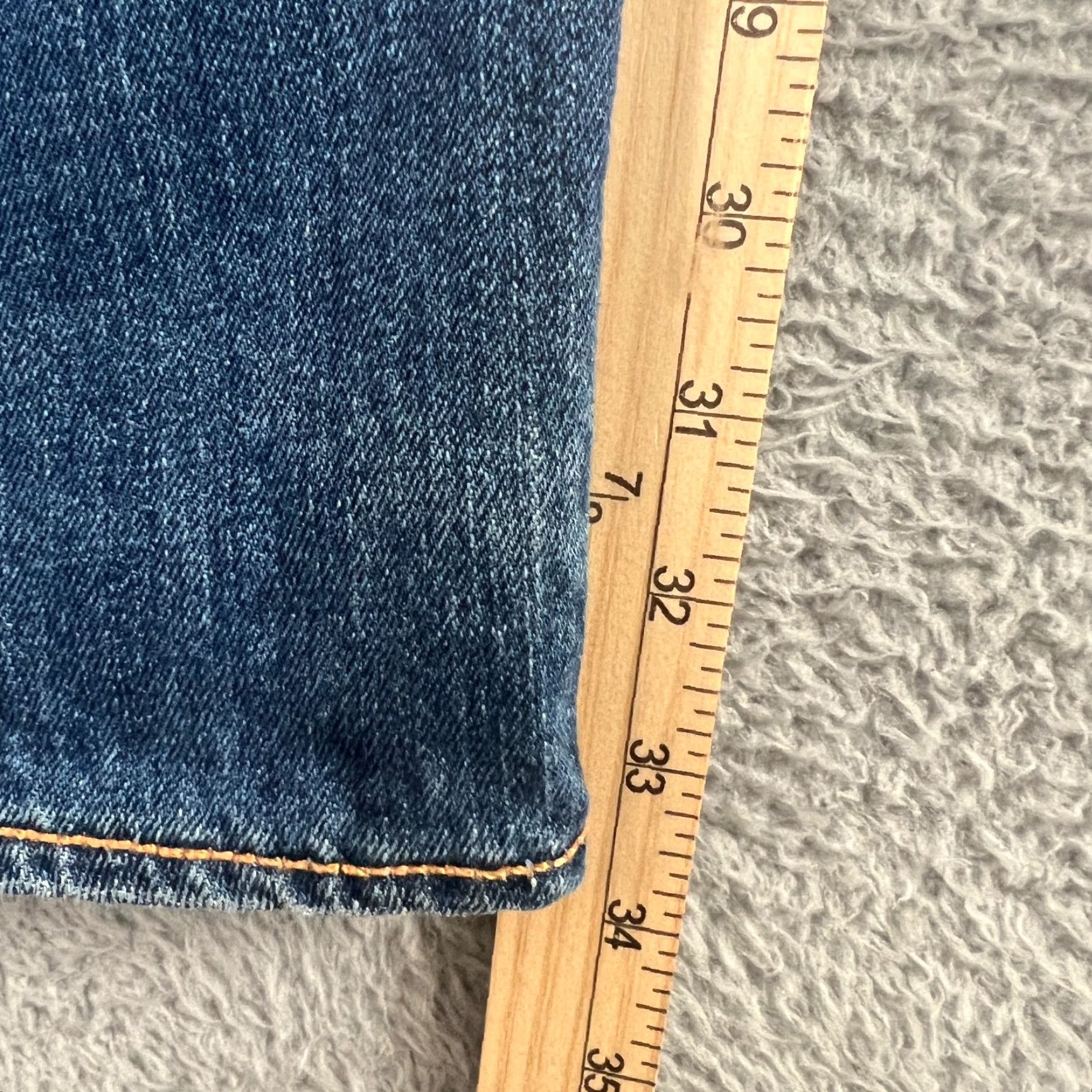 Levi's Levi's 505 Jeans 36x34 Classic Straight Blue Denim Mens 70s American Size US 36 / EU 52 - 3 Thumbnail