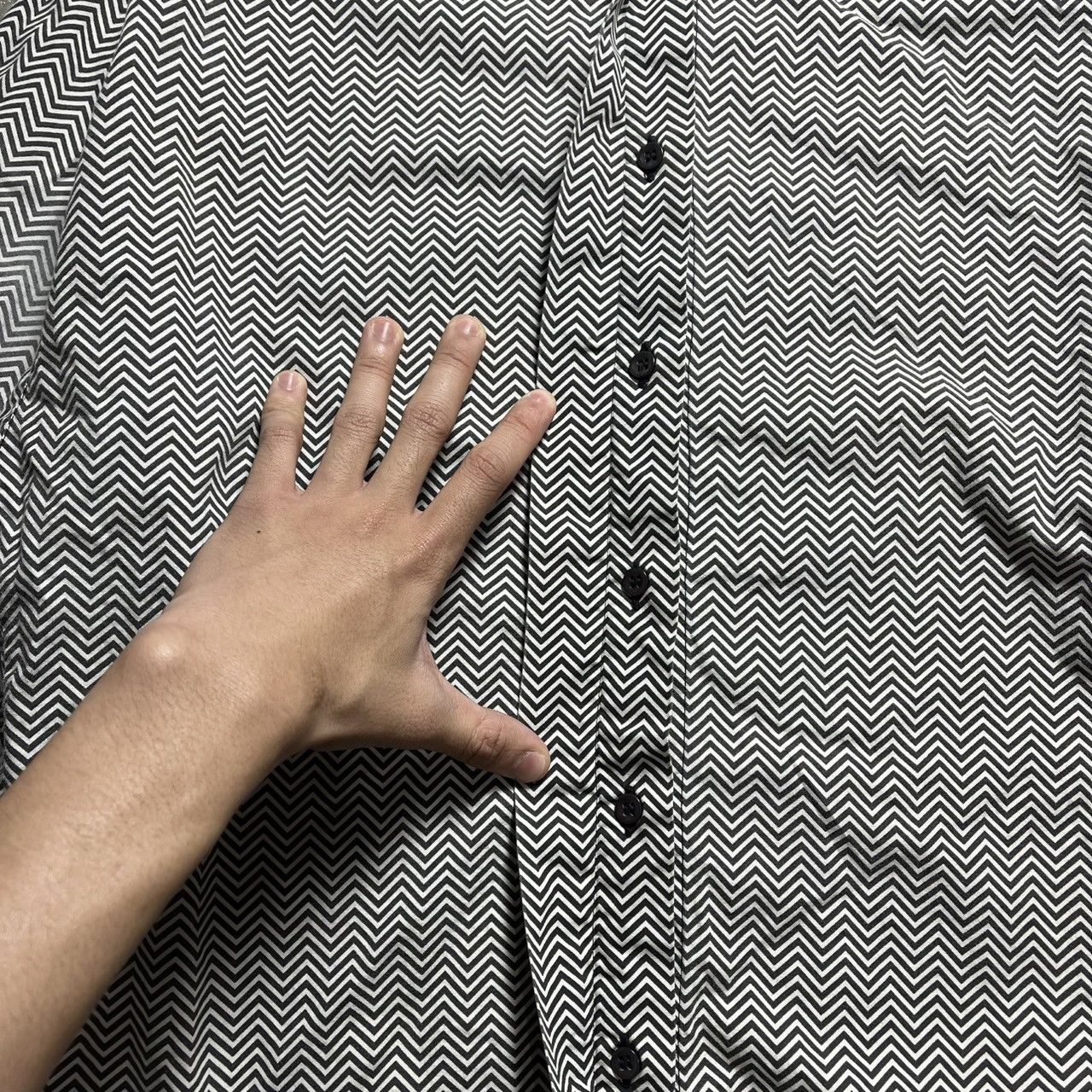 Versace × Versus Versus Chevron Shirt Size US M / EU 48-50 / 2 - 4 Thumbnail