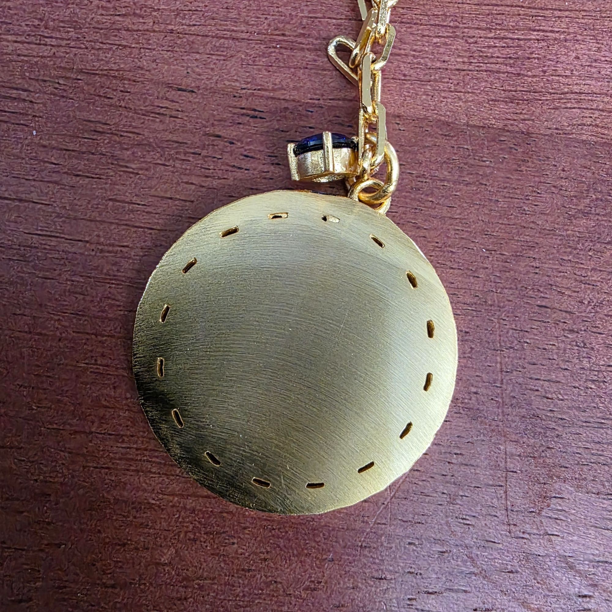 Other Honey Minx Radiant Sun Charm Necklace Sapphire Gold Plated B Size ONE SIZE - 6 Thumbnail