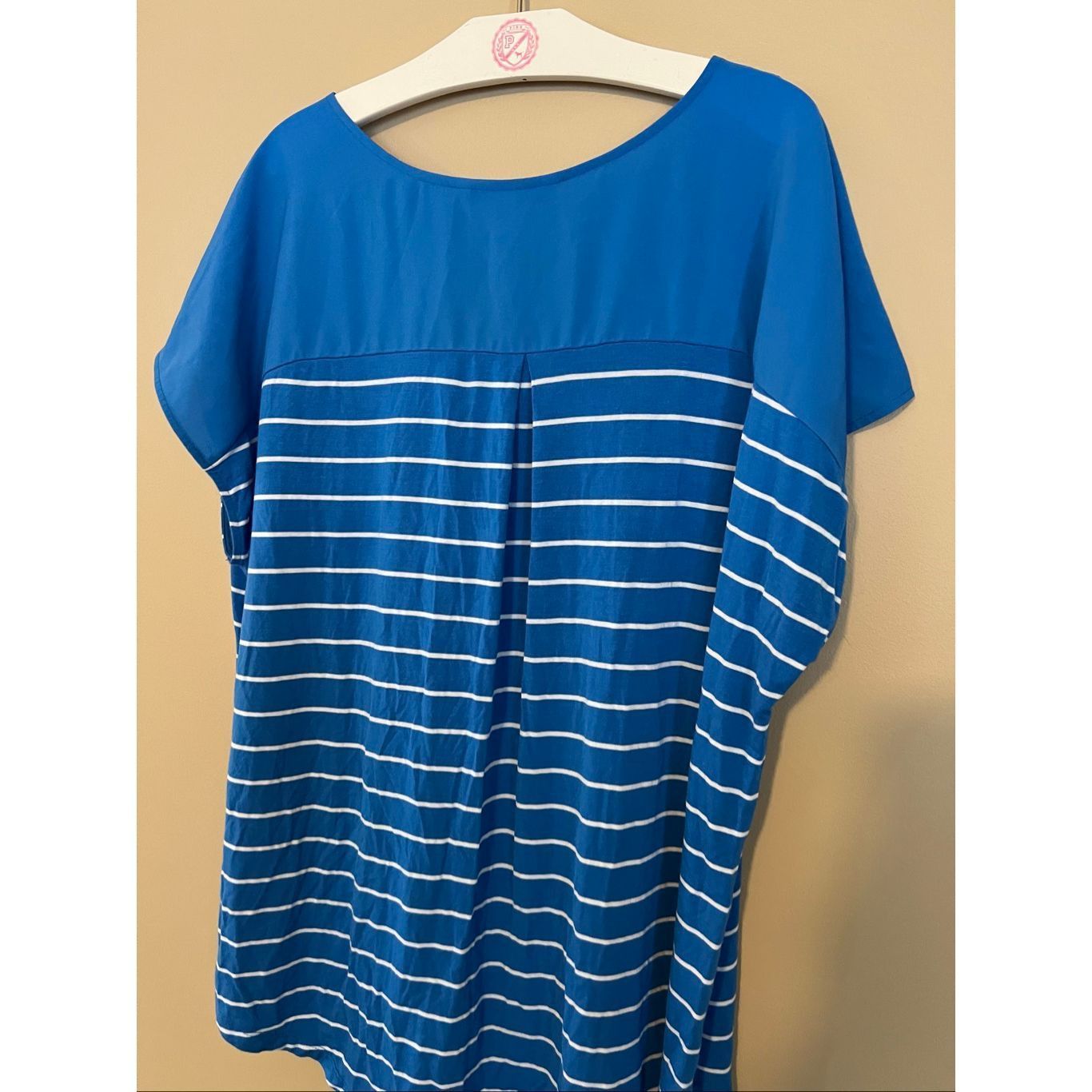 Other Adrienne Vittadini Blue And White Shirt Woman’s Size XXL Size XXL / US 16-18 / IT 52-54 - 6 Thumbnail