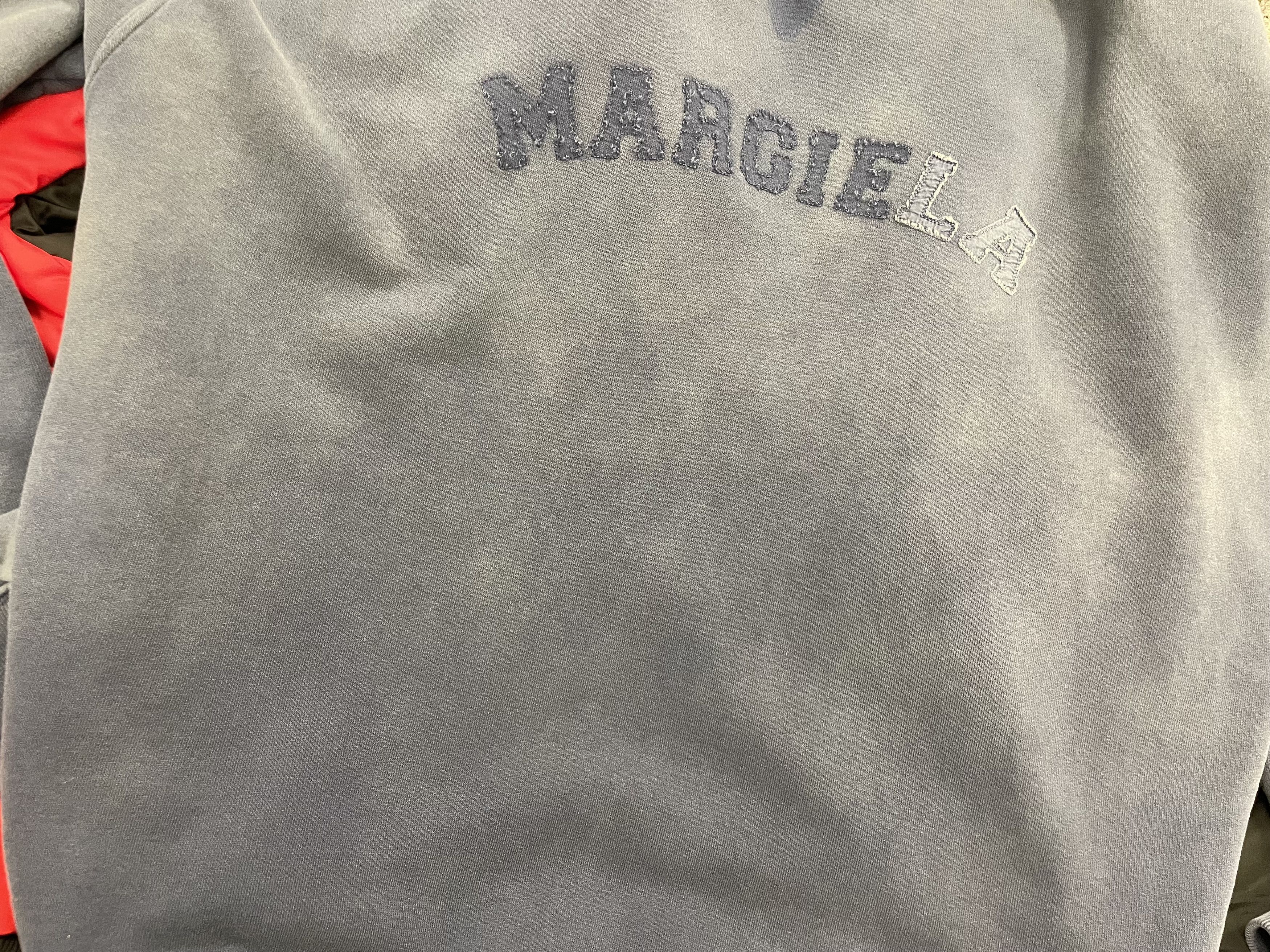 Maison Margiela Maison Margiela Distressed Appliqué Sweatshirt Retail: $1160 Size US M / EU 48-50 / 2 - 8 Thumbnail