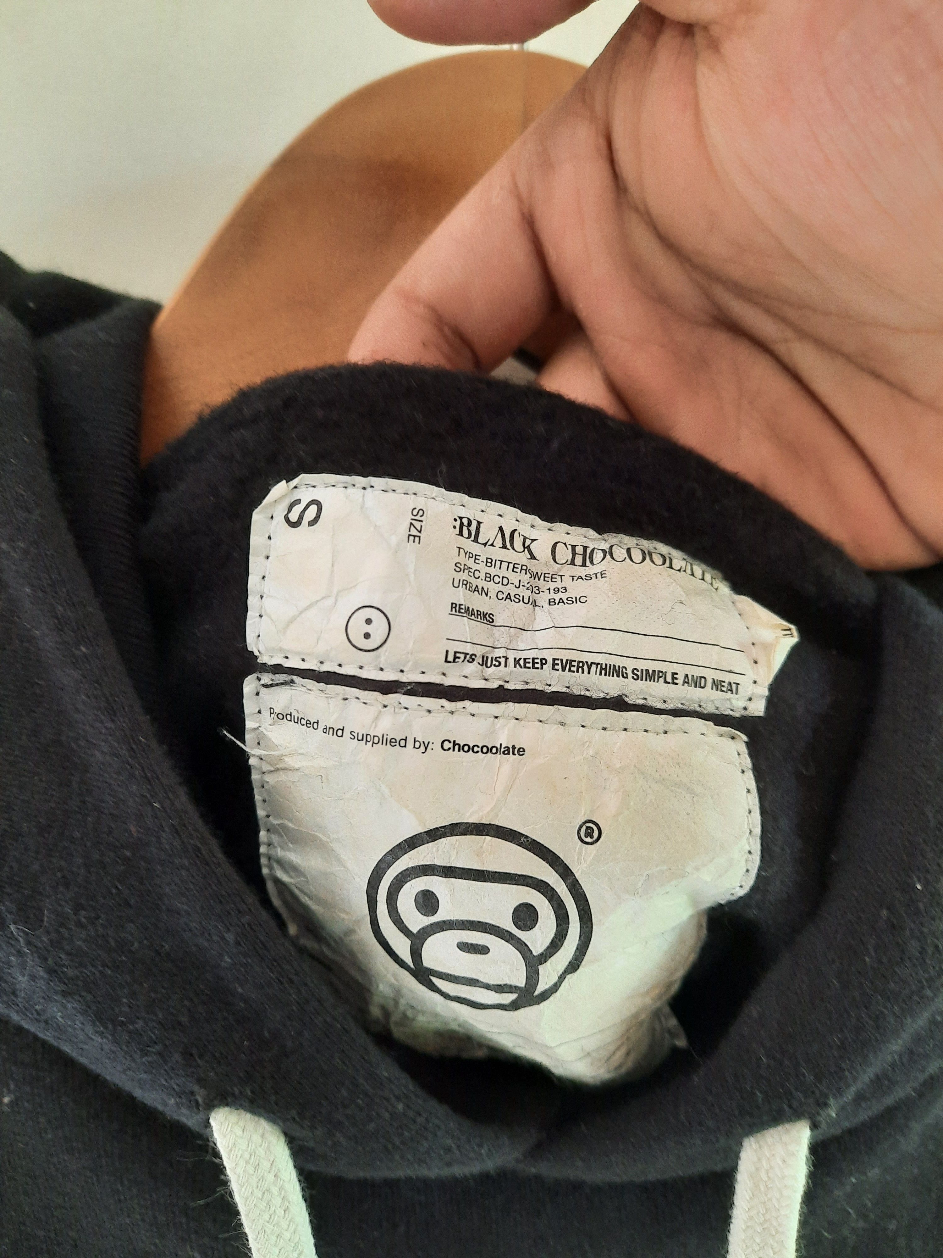 Bape Bape x Chocoolate Baby Milo Hoodie Size US S / EU 44-46 / 1 - 6 Thumbnail