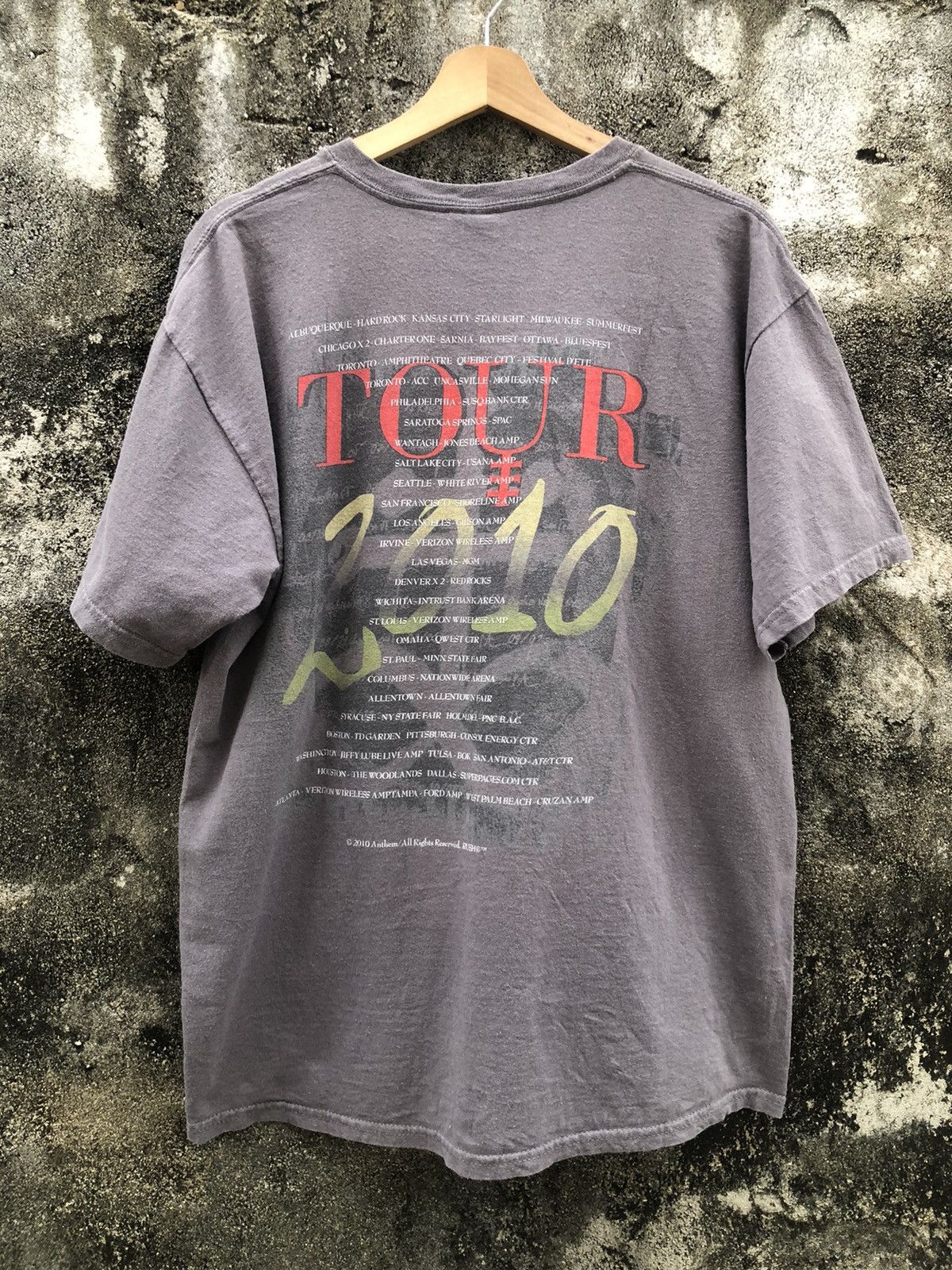 Band Tees × Vintage Vintage 2010 Rush "Time Machine" Tour Tshirt Size US L / EU 52-54 / 3 - 2 Thumbnail